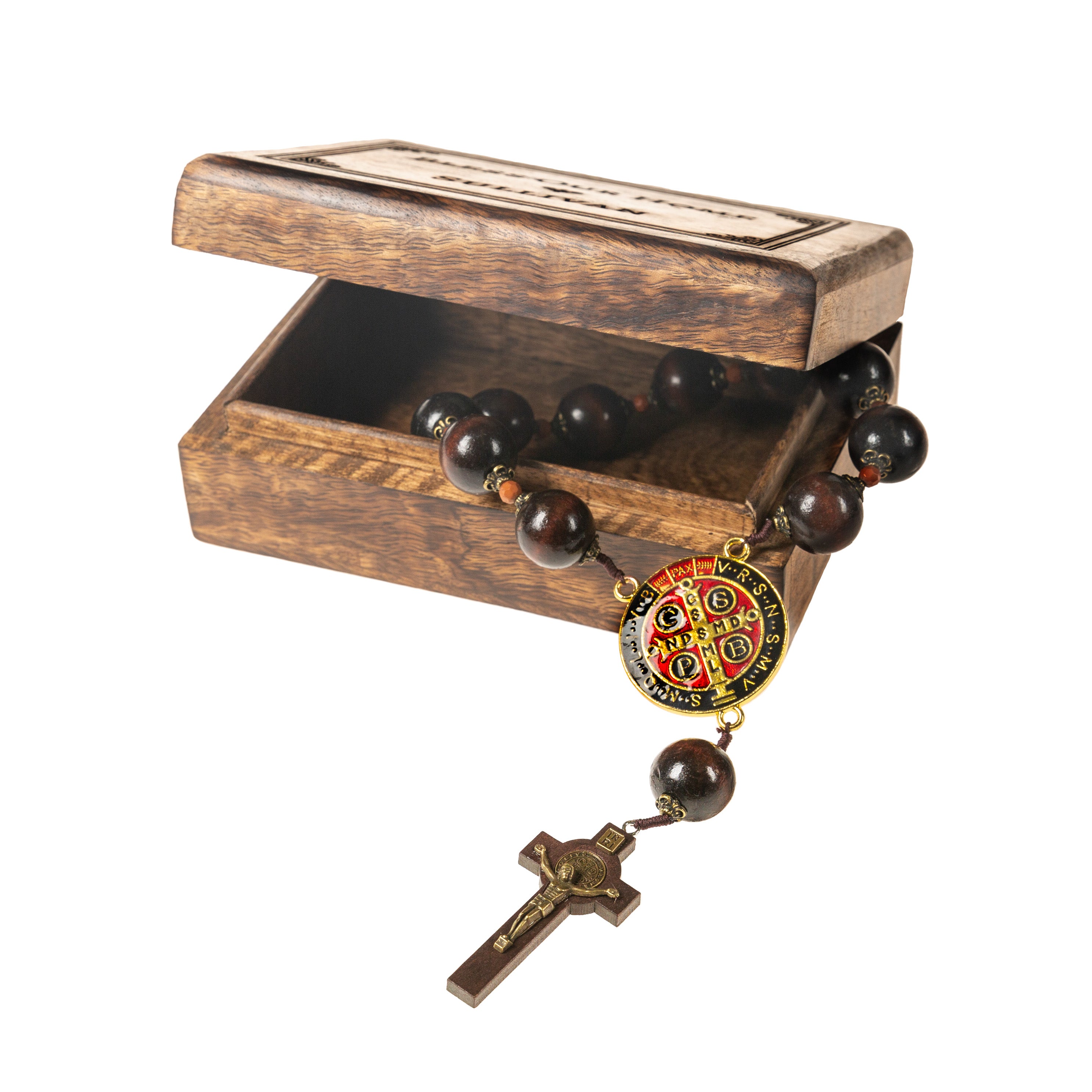 Personalized St. Benedict Rosary Home Blessing Set