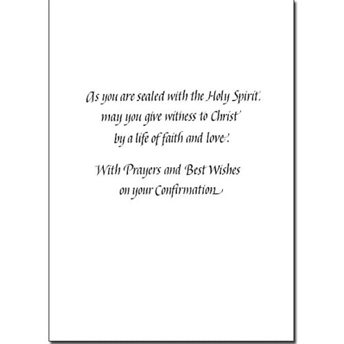 Confirmed in Faith Card