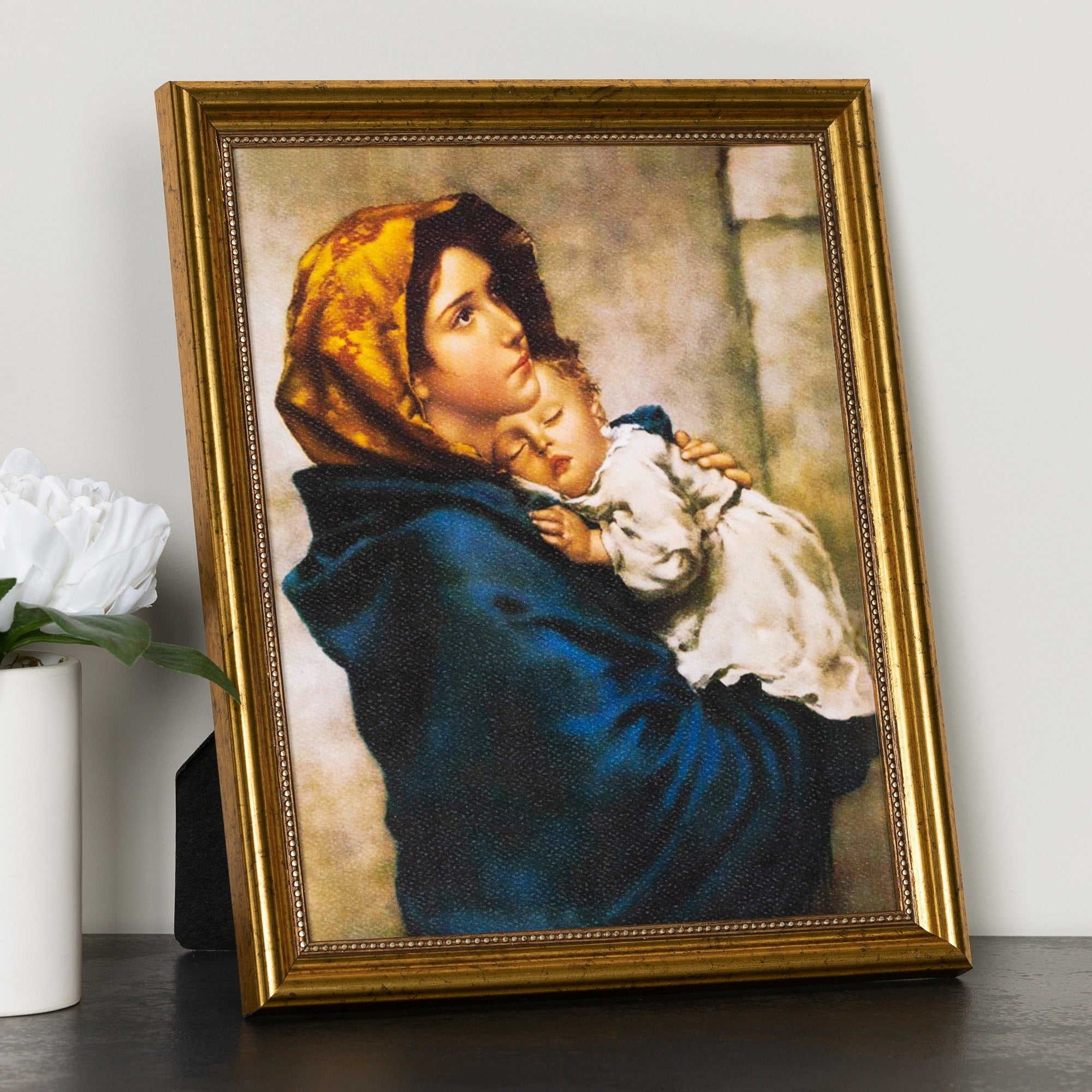 本物保証！ 直筆サイン MADONNA マドンナ 絵本セット。 Madonna of the Streets Gold Framed Print | The Catholic Company®