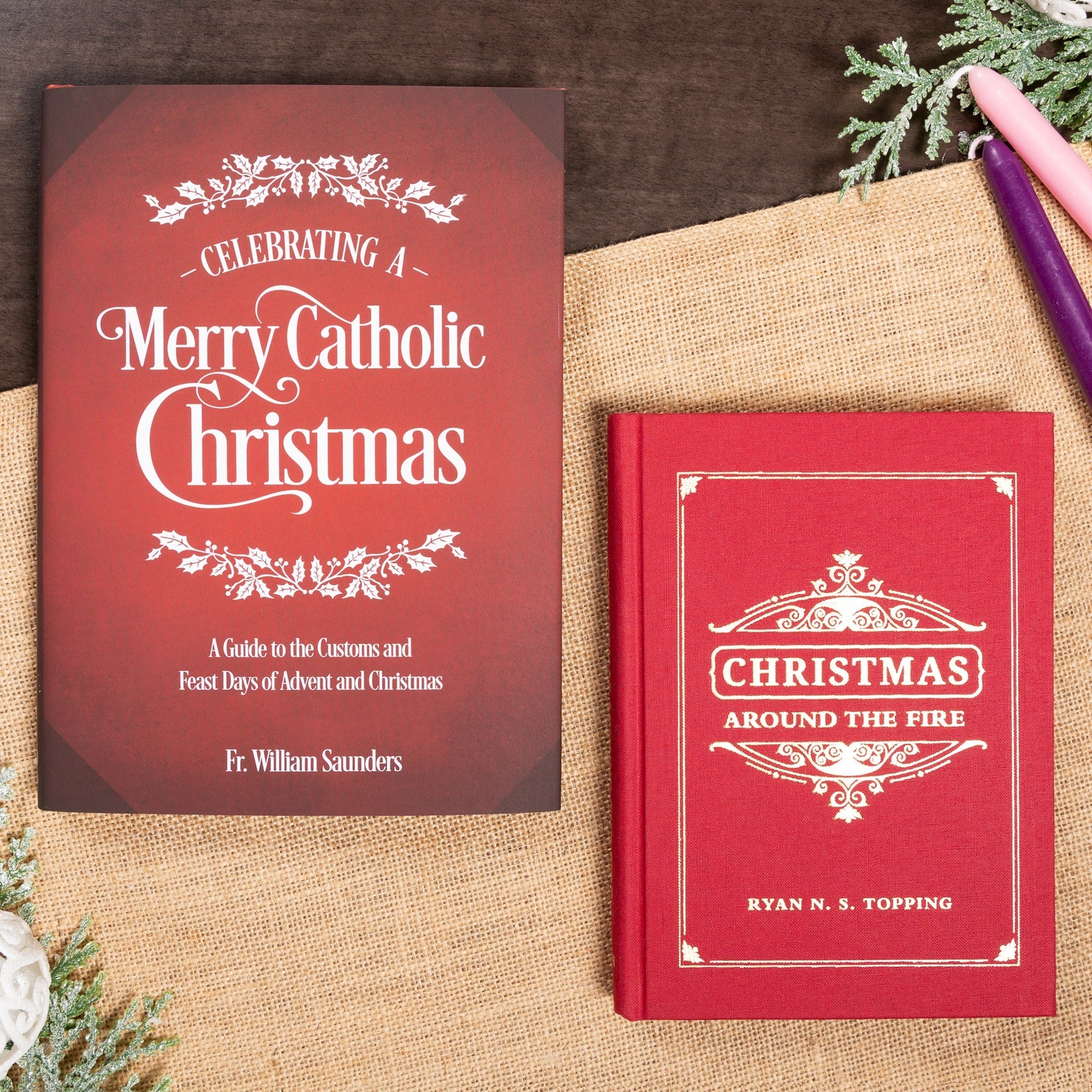 Celebrating a Merry Catholic Christmas & Christmas Around The Fire