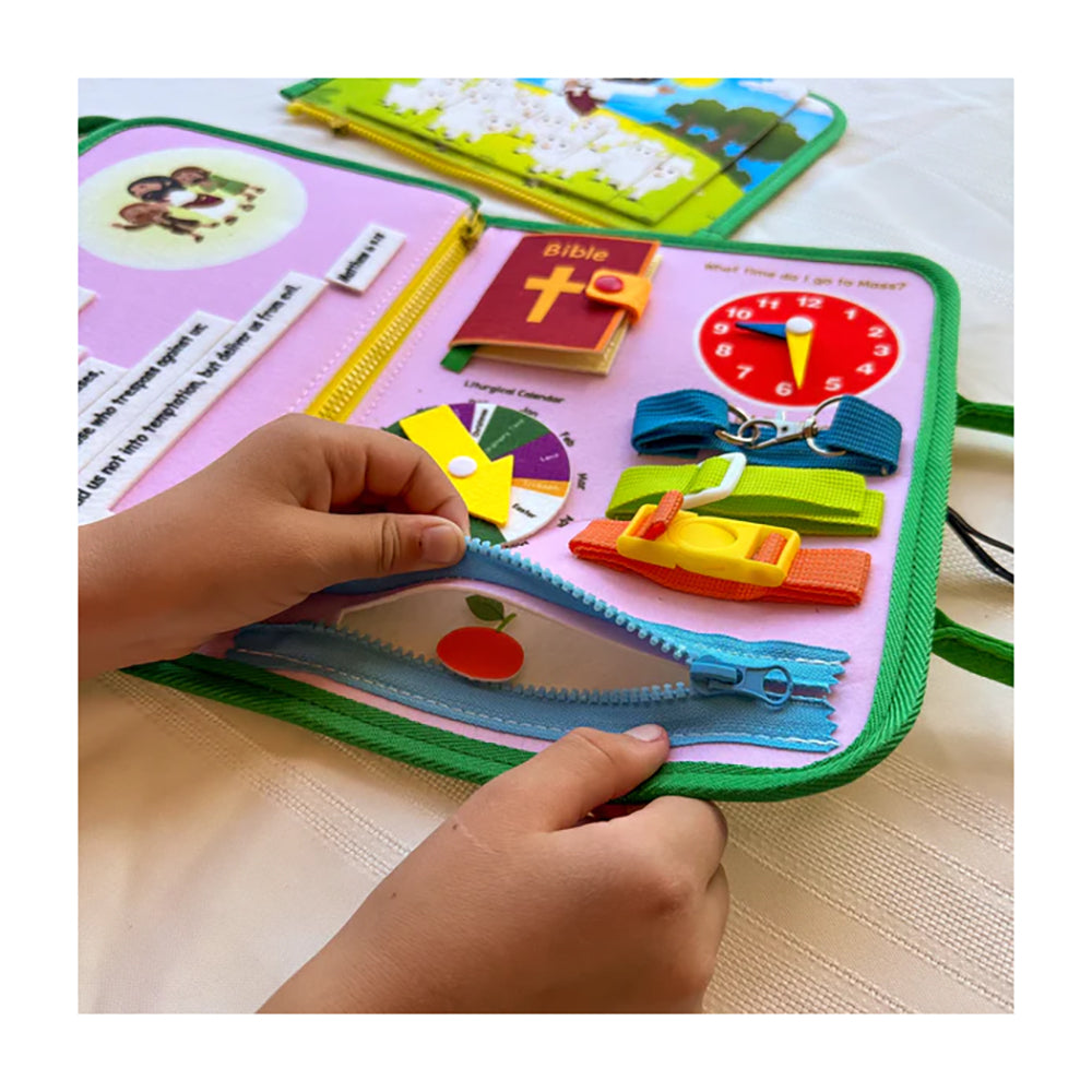 My Pray and Play Busy Book - A Quiet Felt Book