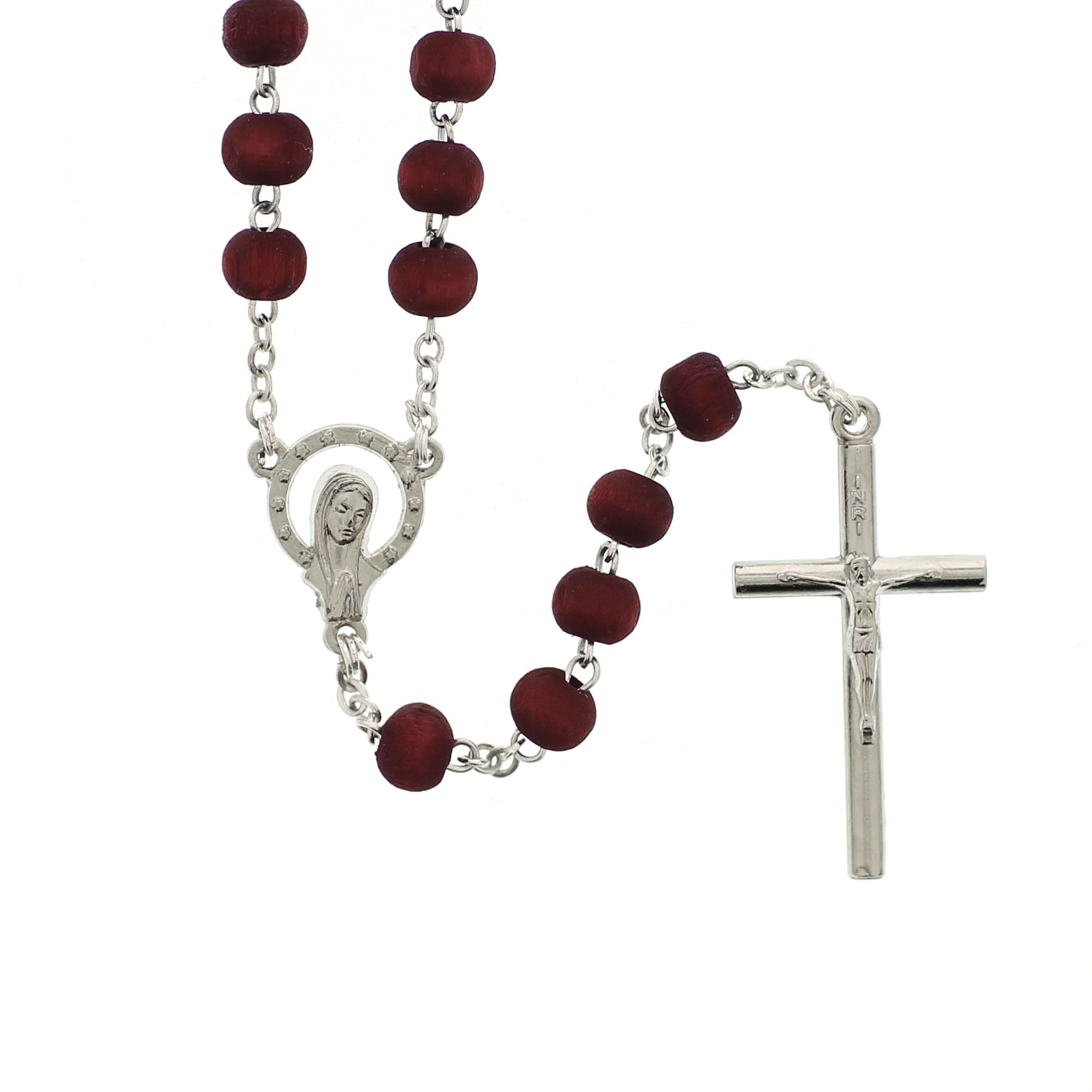 Rose-Scented Red Wood Rosary