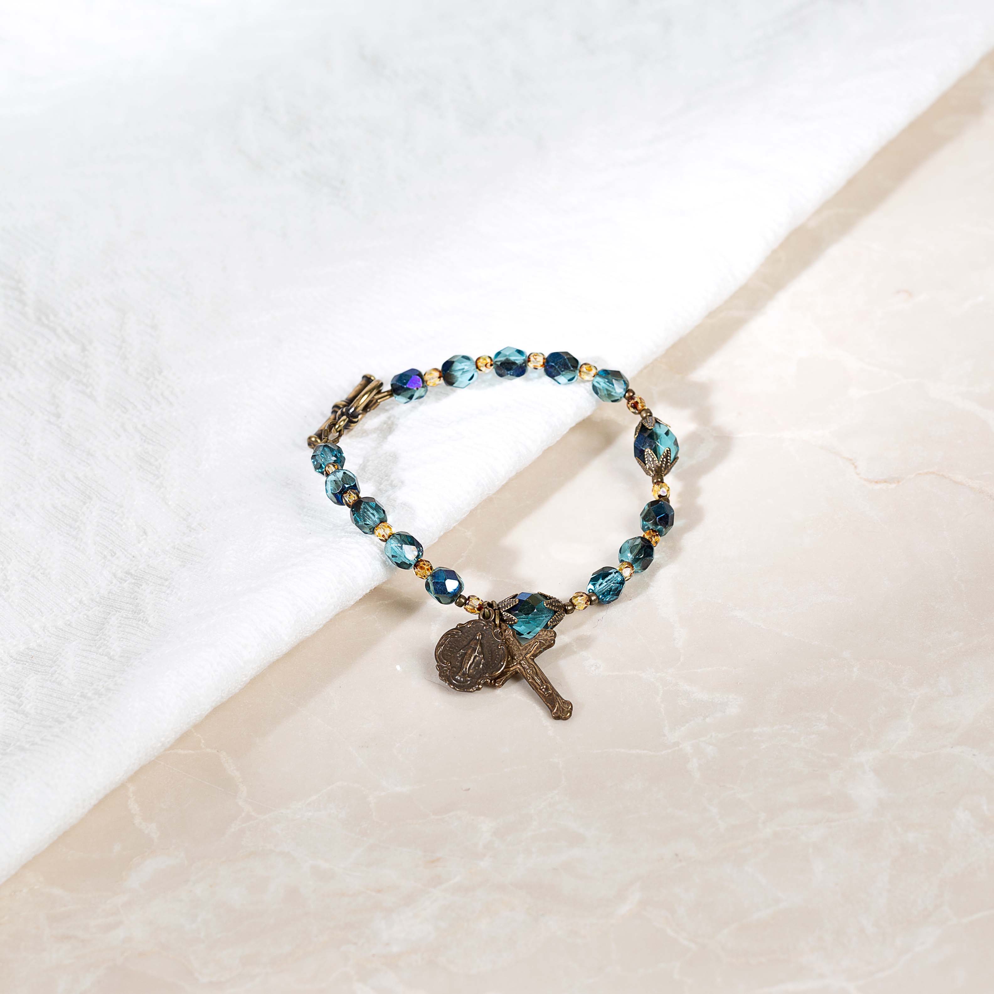 O Holy Night Rosary Bracelet