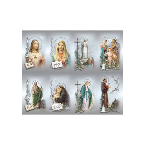 Bonella Personalized Prayer Card - Assorted Subjects (Priced Per Card)
