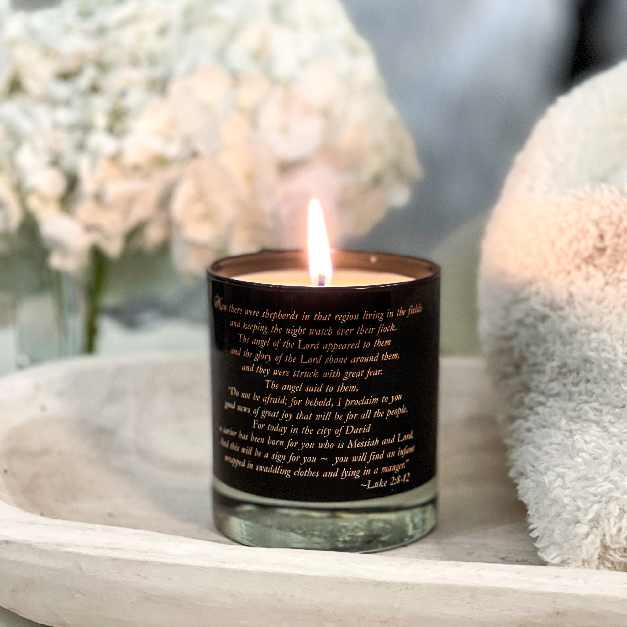 Van Hontorst Adoration of the Shepherds Candle