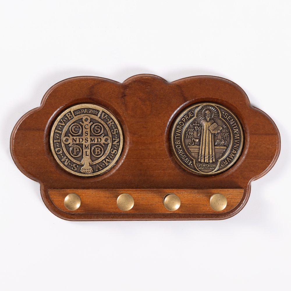 St. Benedict Medal Rosary Holder or Key Holder
