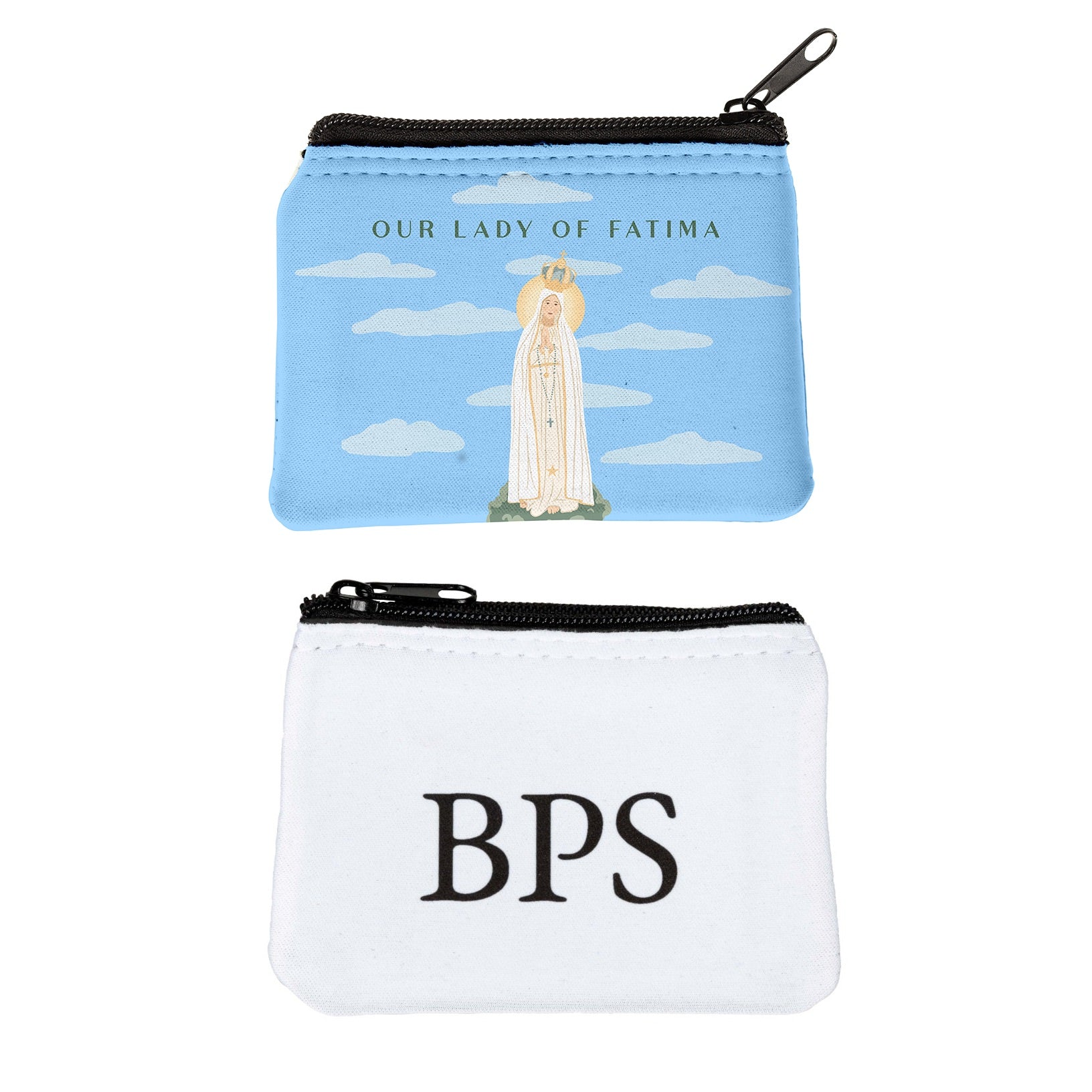 Personalized Our Lady of Fatima Rosary Pouch