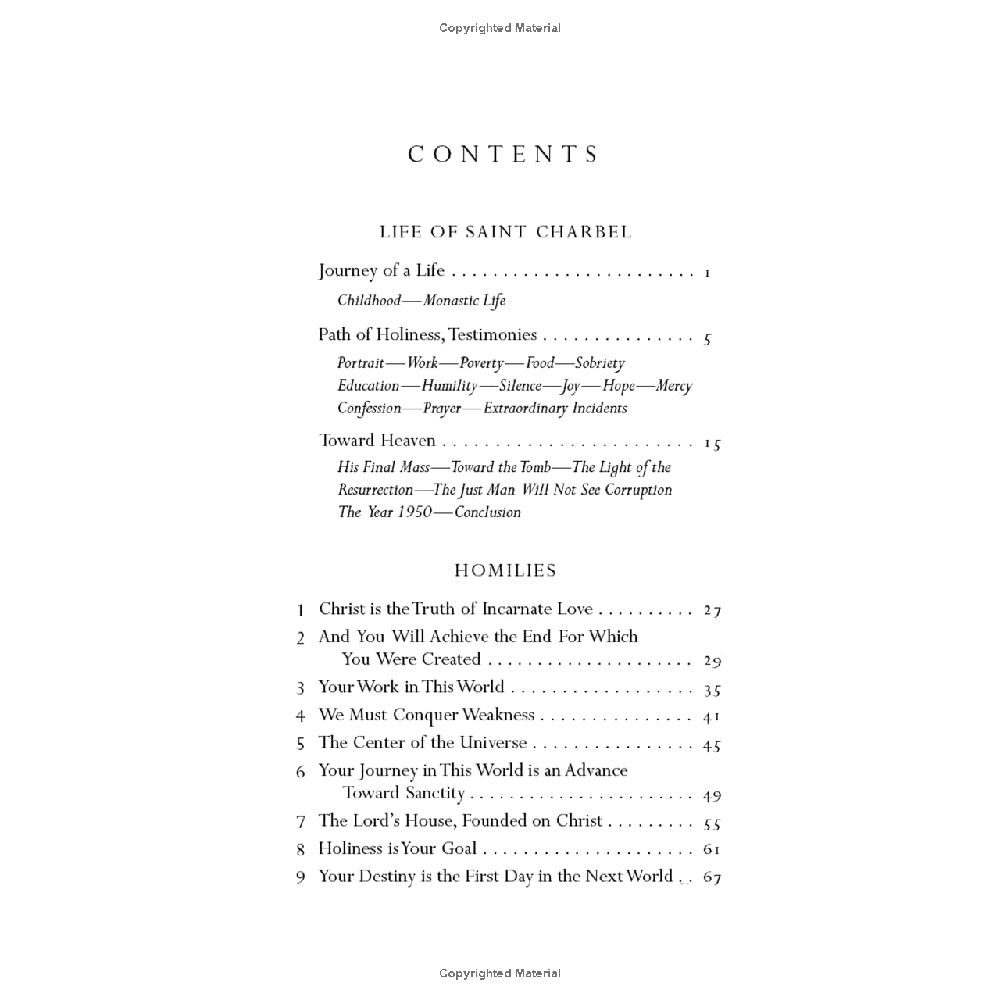 Love Is a Radiant Light: The Life and Words of St. Charbel