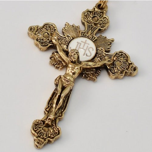 Fatima Gold Plated Rosary