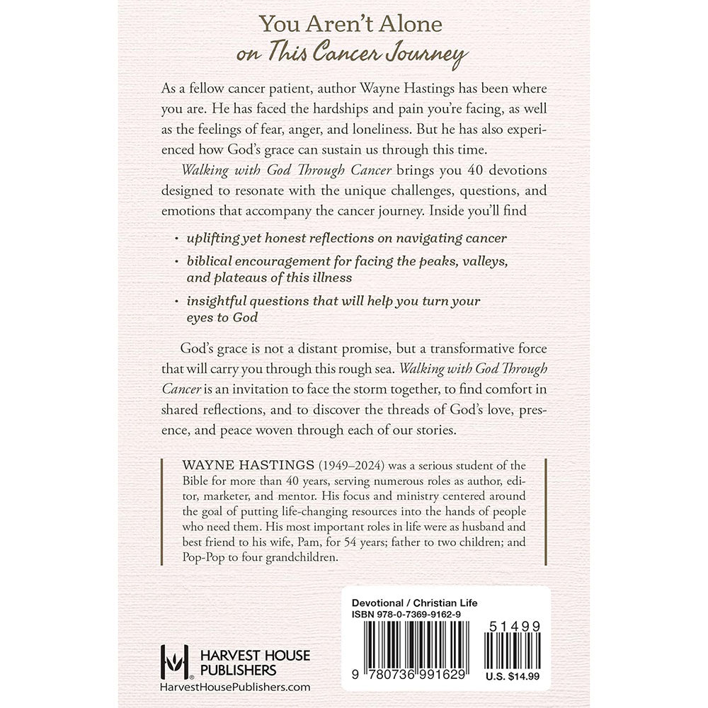 Walking with God Through Cancer: A 40-Day Devotional