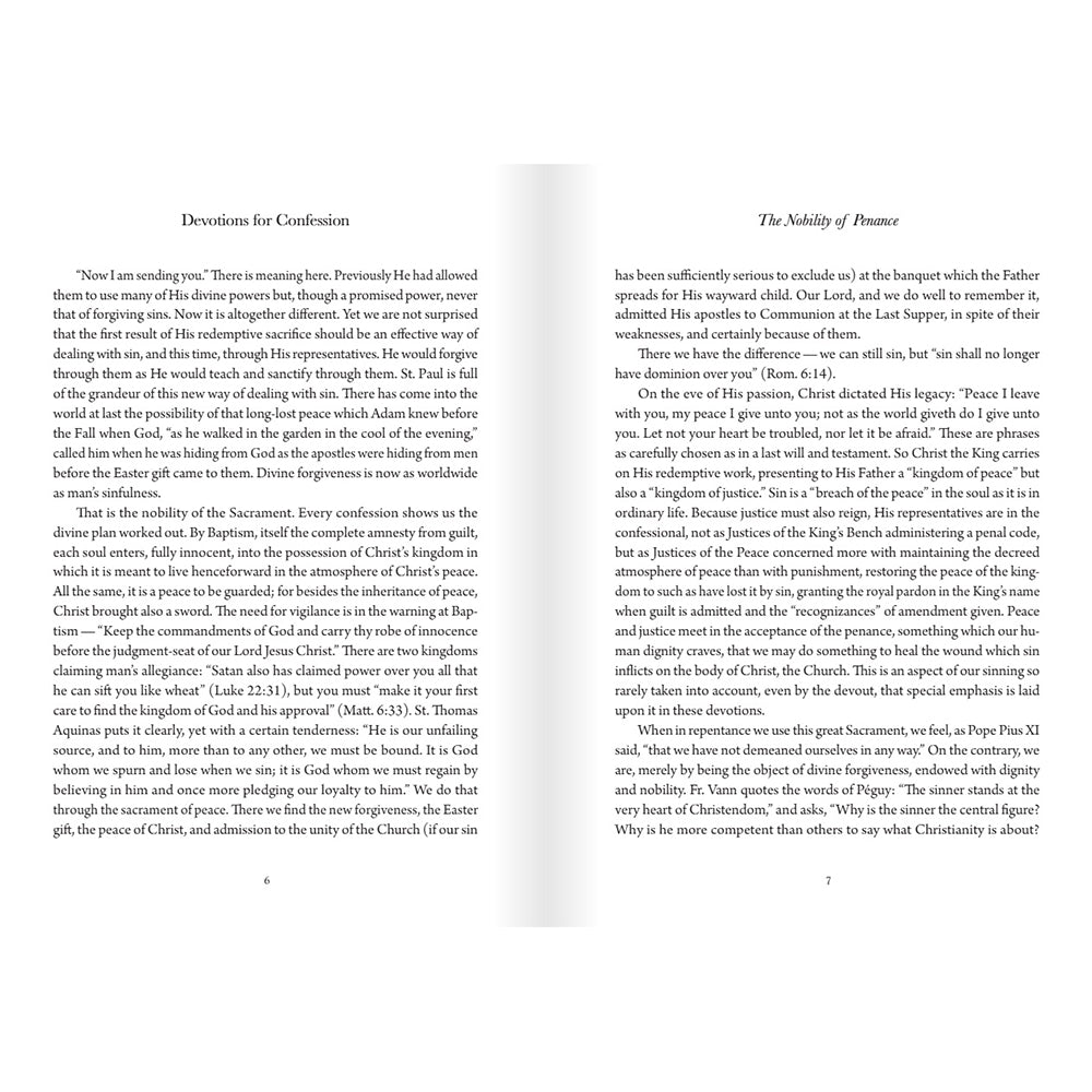 Devotions for Confession