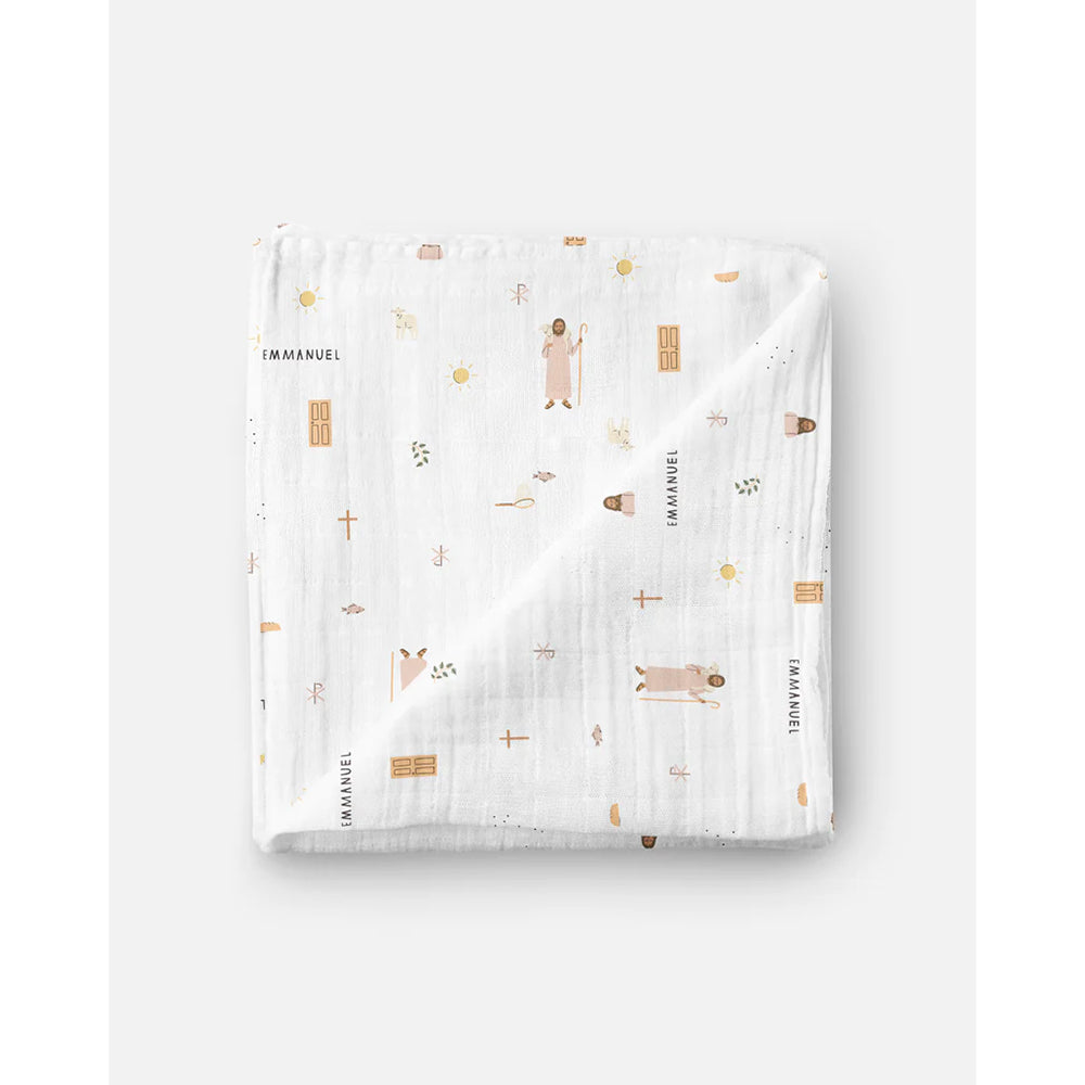 Be A Heart Names of Jesus Swaddle Blanket