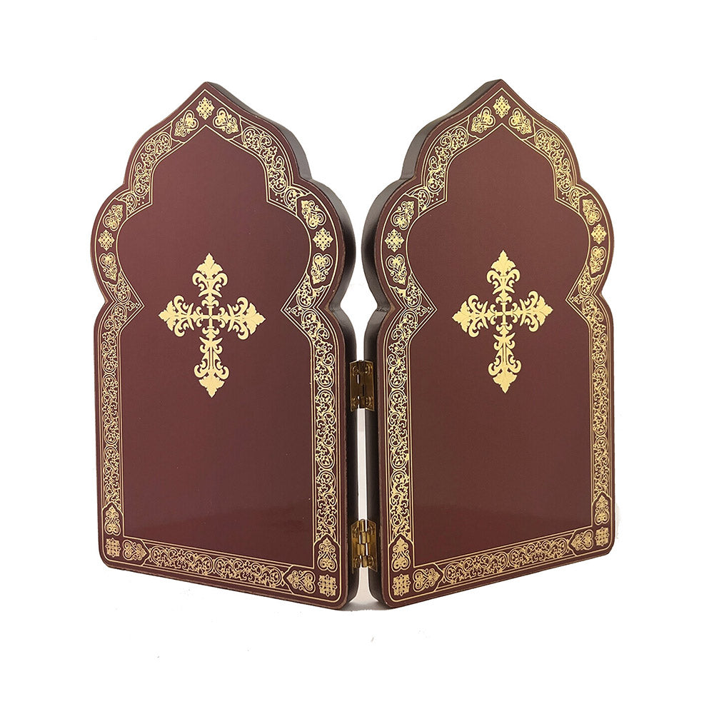 Sacred & Immaculate Hearts Cathedral Diptych - 7.5"