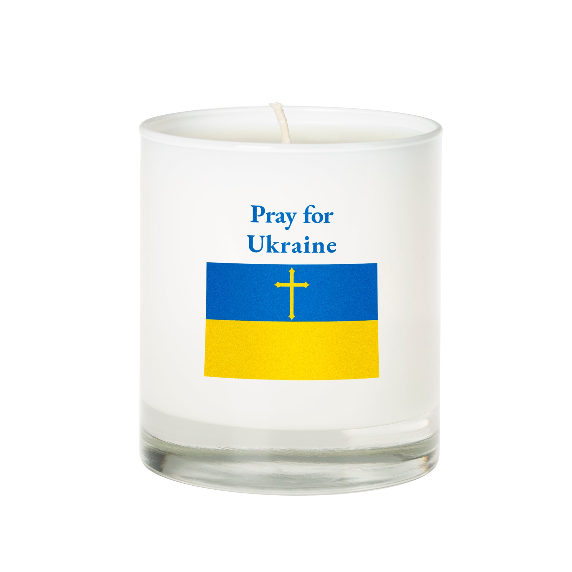 Pray for Ukraine Candle
