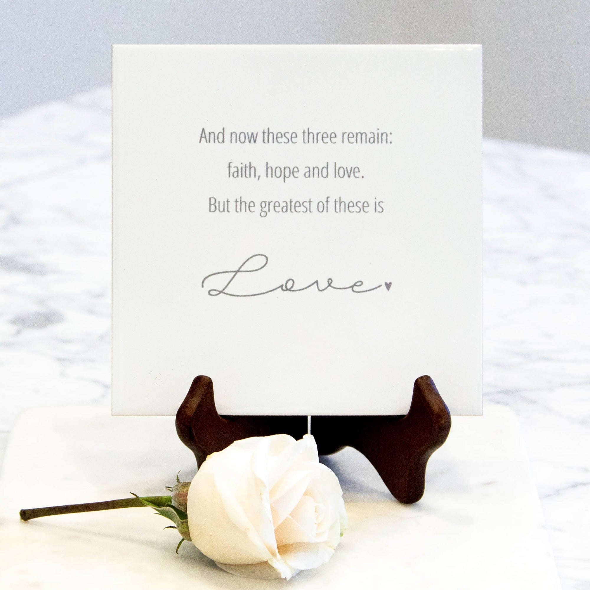 The Greatest Of These Is Love Tile