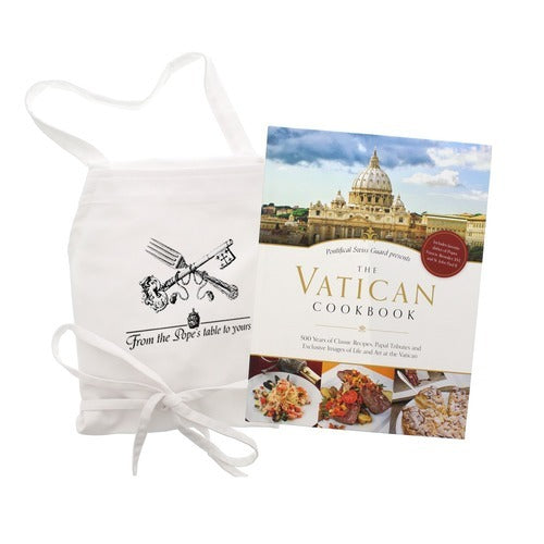 The Vatican Cookbook & Apron Gift Set