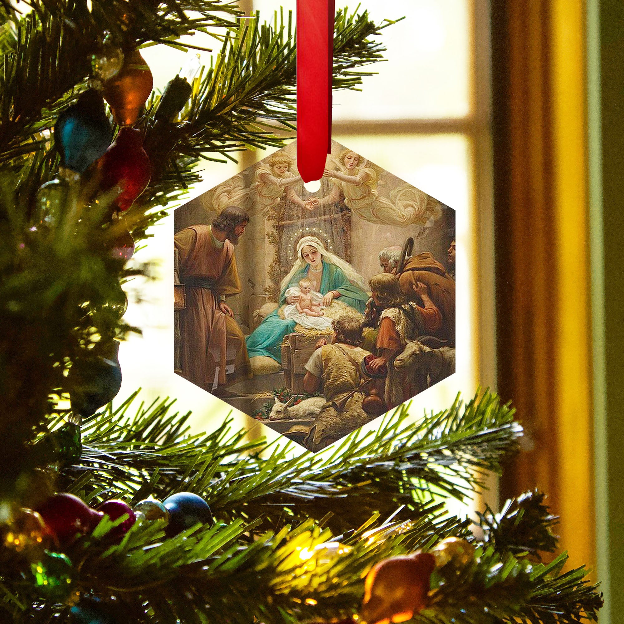 Vidal Adoration of the Shepherds Ornament