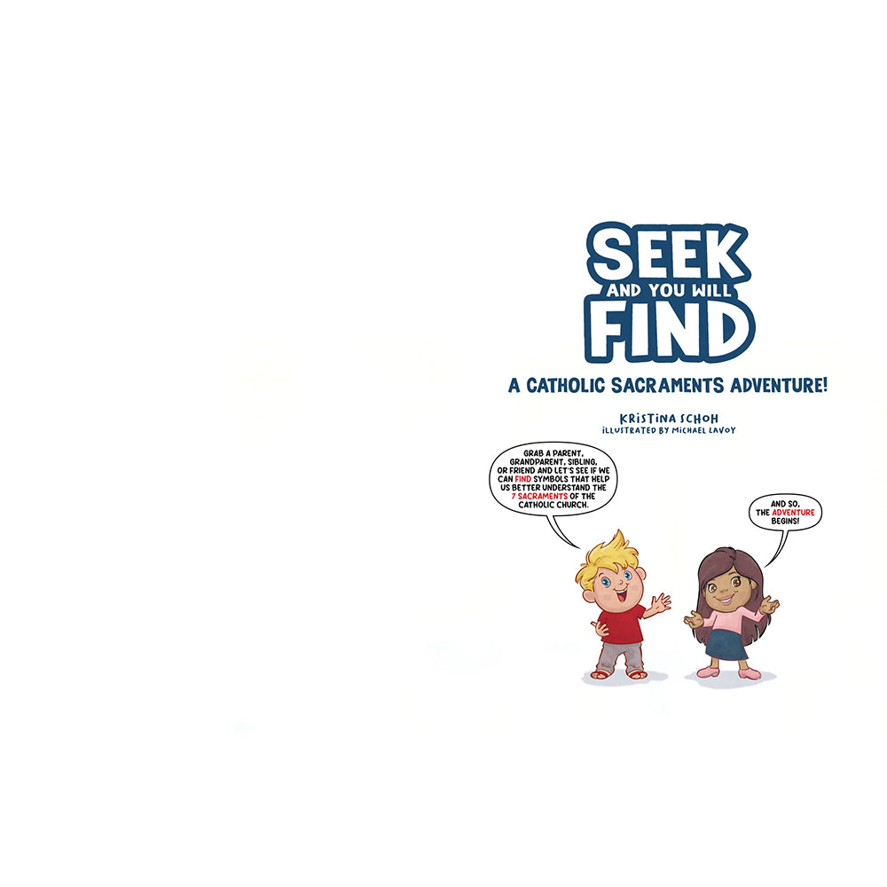 Seek and You Will Find: A Catholic Sacraments Adventure!