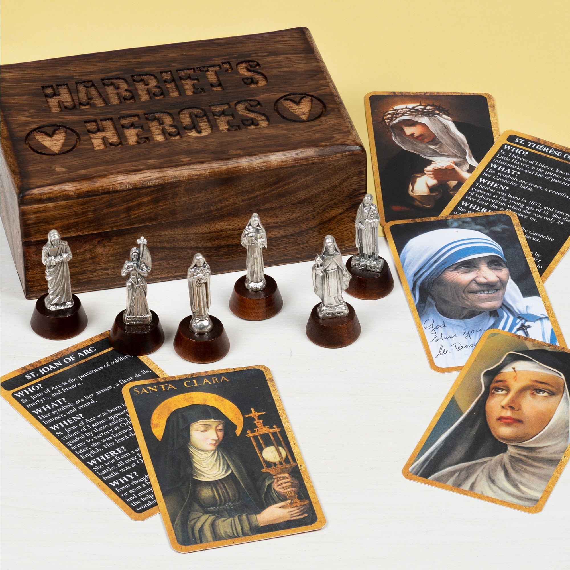 Personalized Female Heroes Saint Box