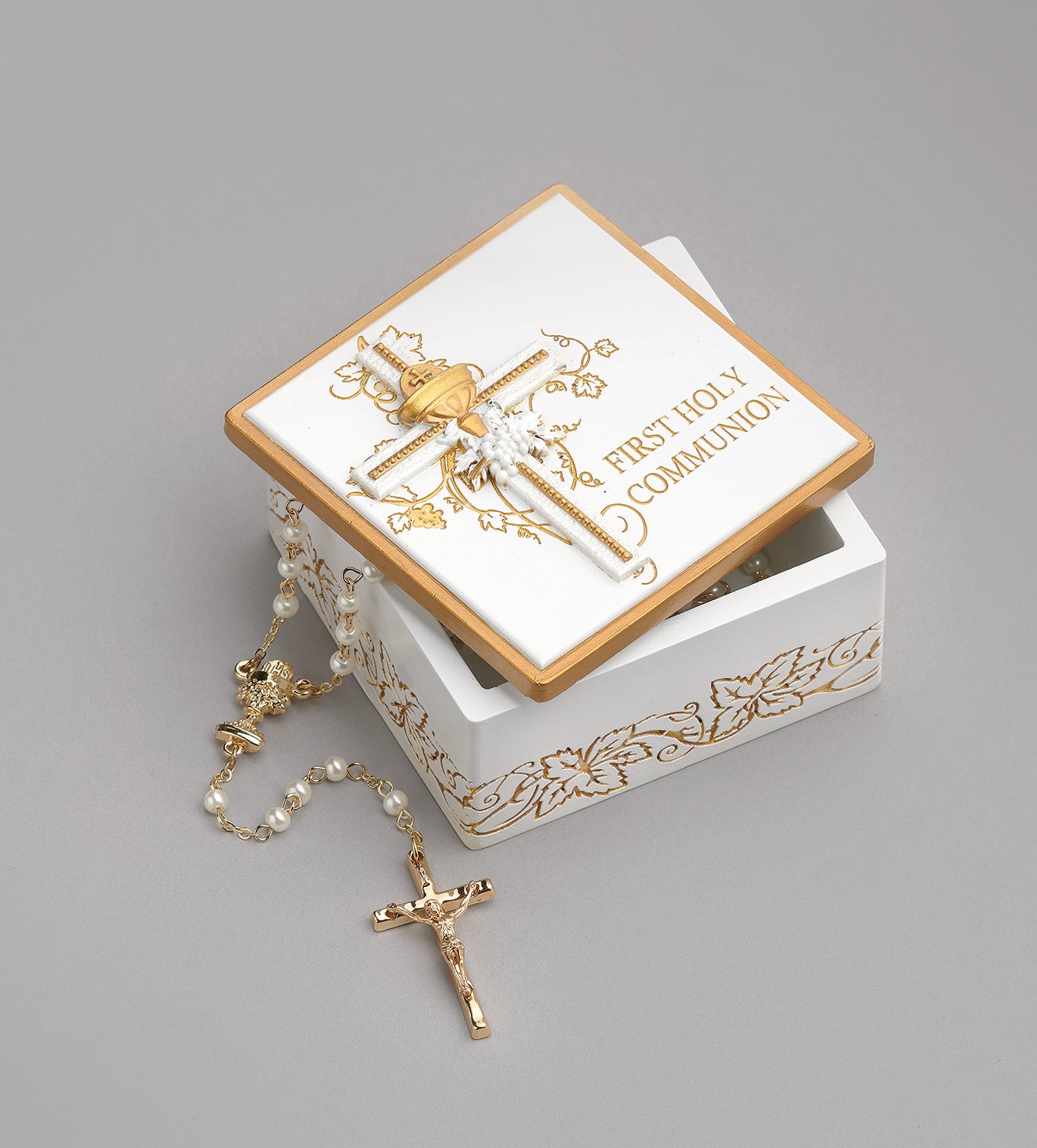 Bread of Life First Communion Keepsake Box - 1.75"