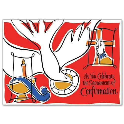 As You Celebrate the Sacrament of Confirmation Confirmation Card