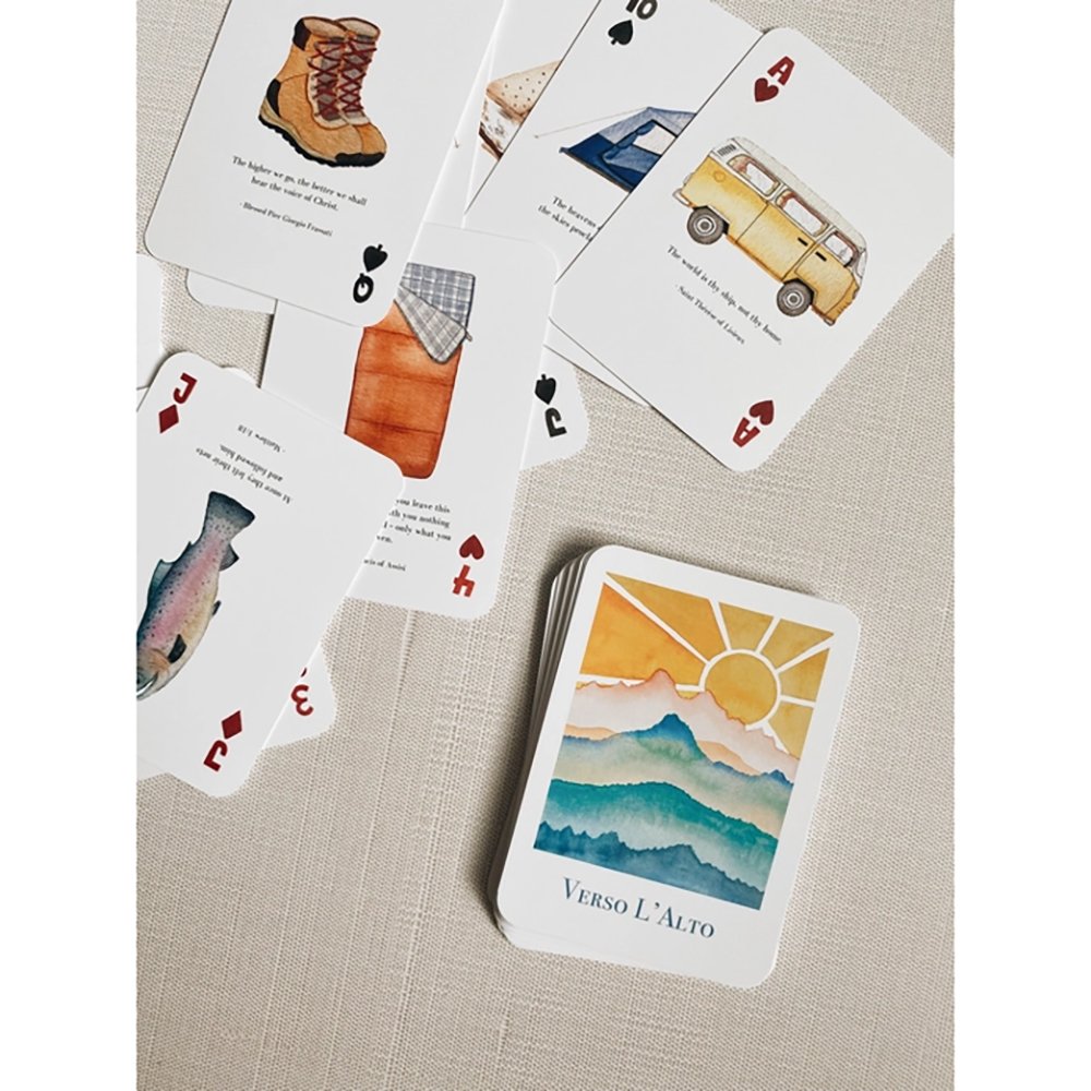 St. Pier Giorgio Frassati Camp Playing Cards