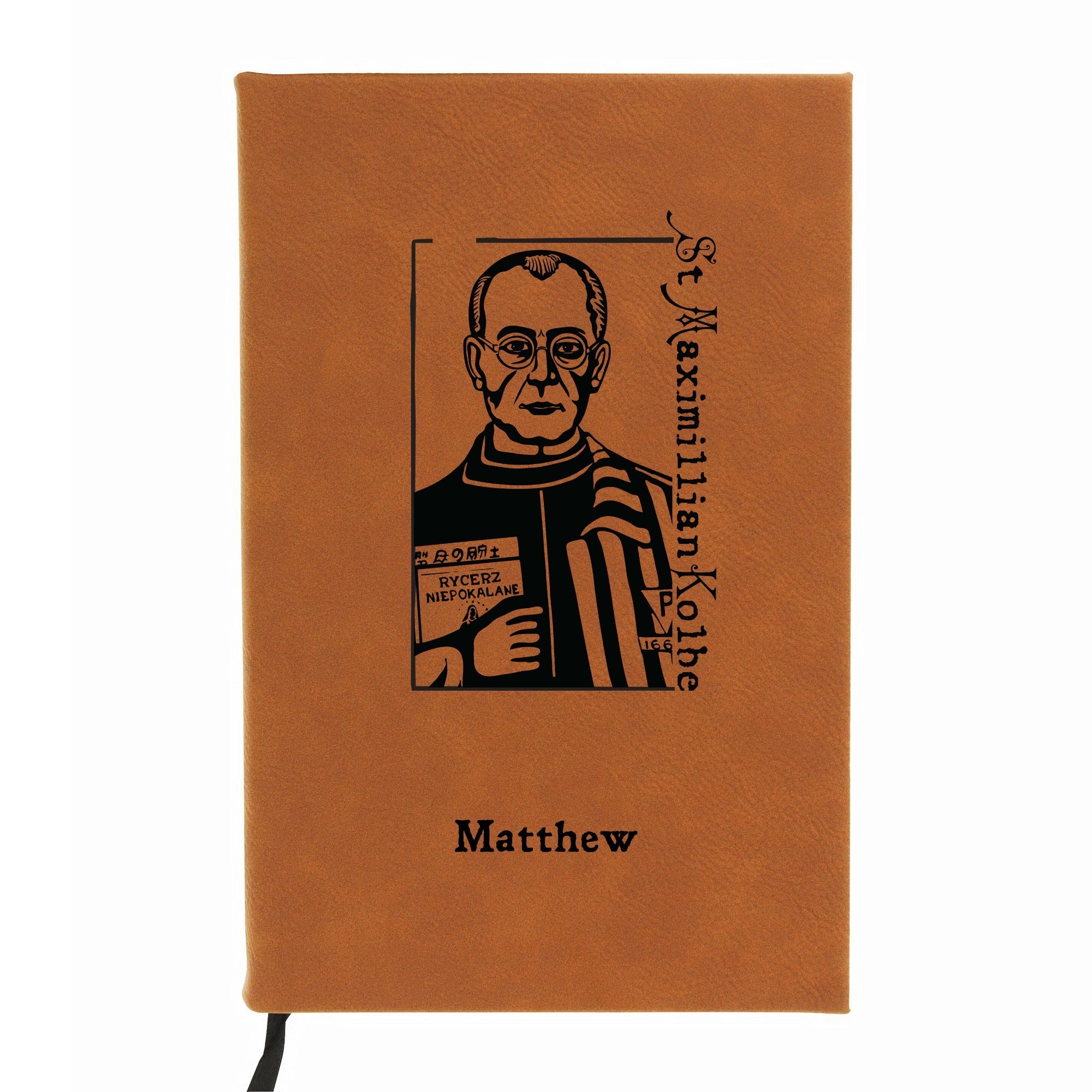 Personalized St. Maximilian Kolbe Journal