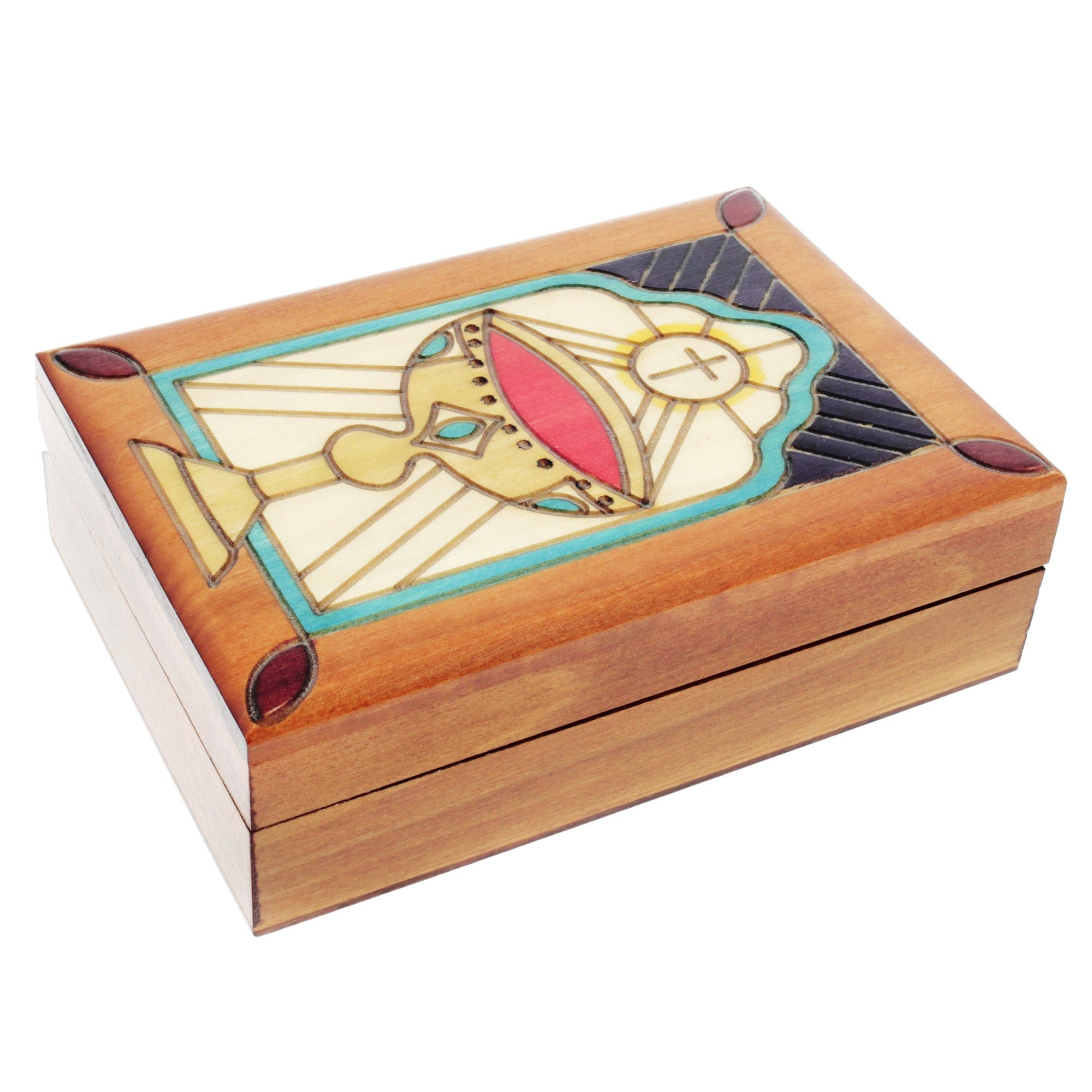 Wood Box with Chalice