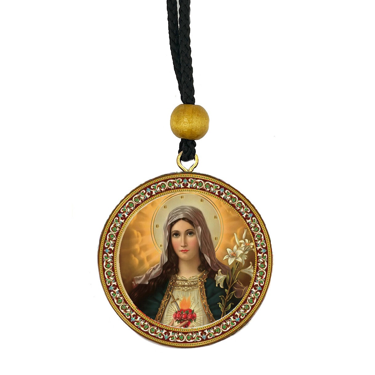 Sacred & Immculate Hearts Home & Car Icon