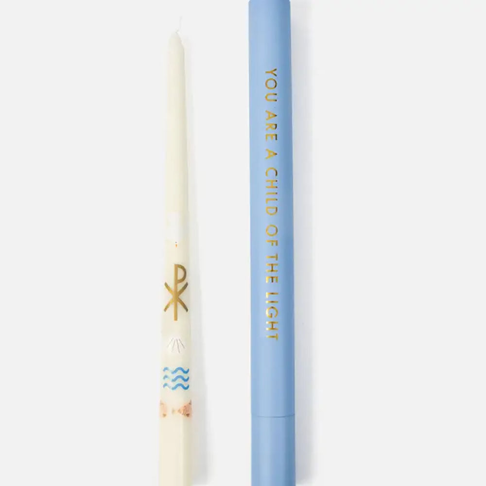 Be A Heart Living Water Baptism Candle