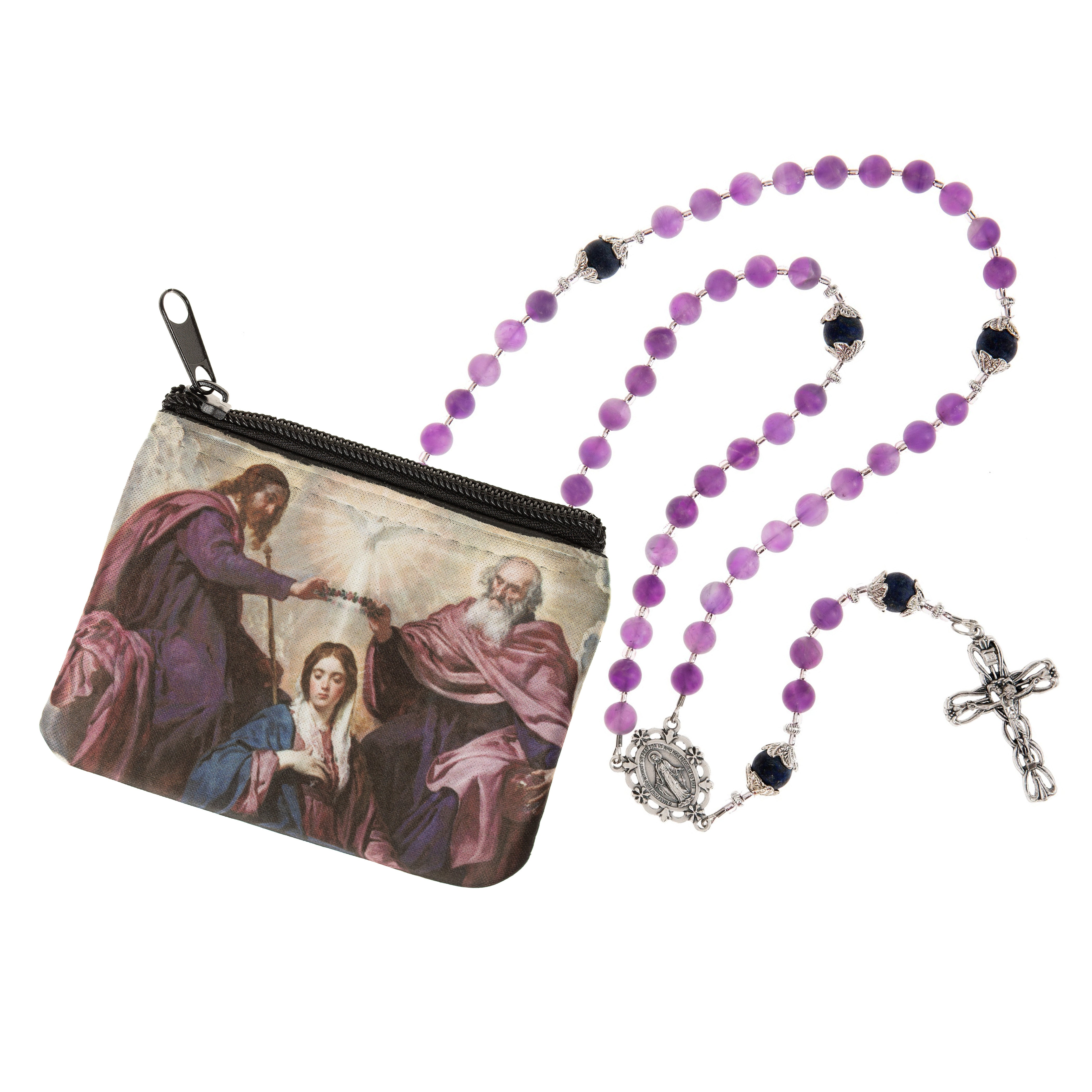 Coronation of the Virgin Rosary Set