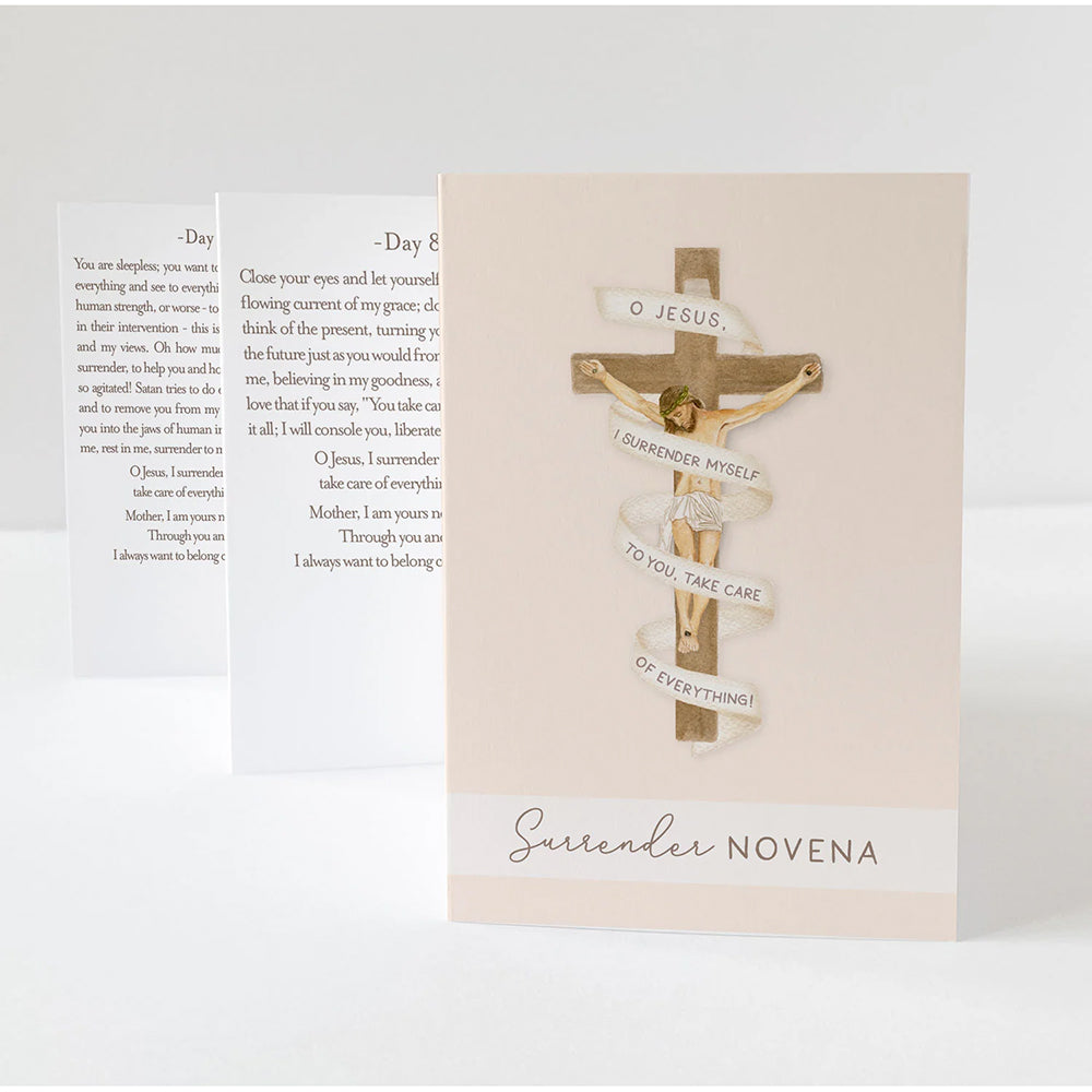 Surrender Novena Folded Prayer Card