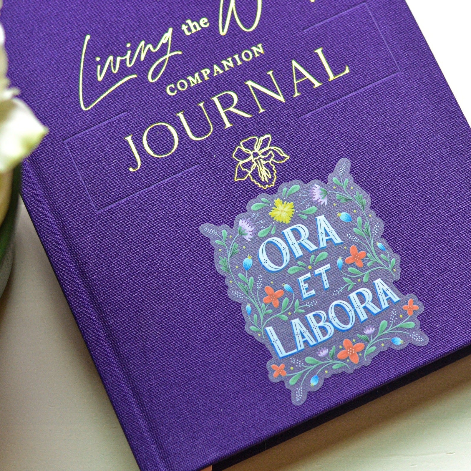 Ora Et Labora Vinyl Sticker