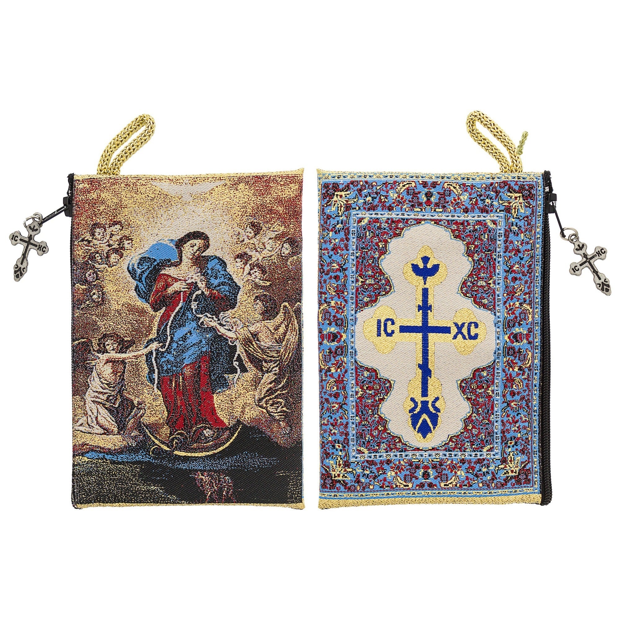Mary Undoer of Knots Rosary Pouch