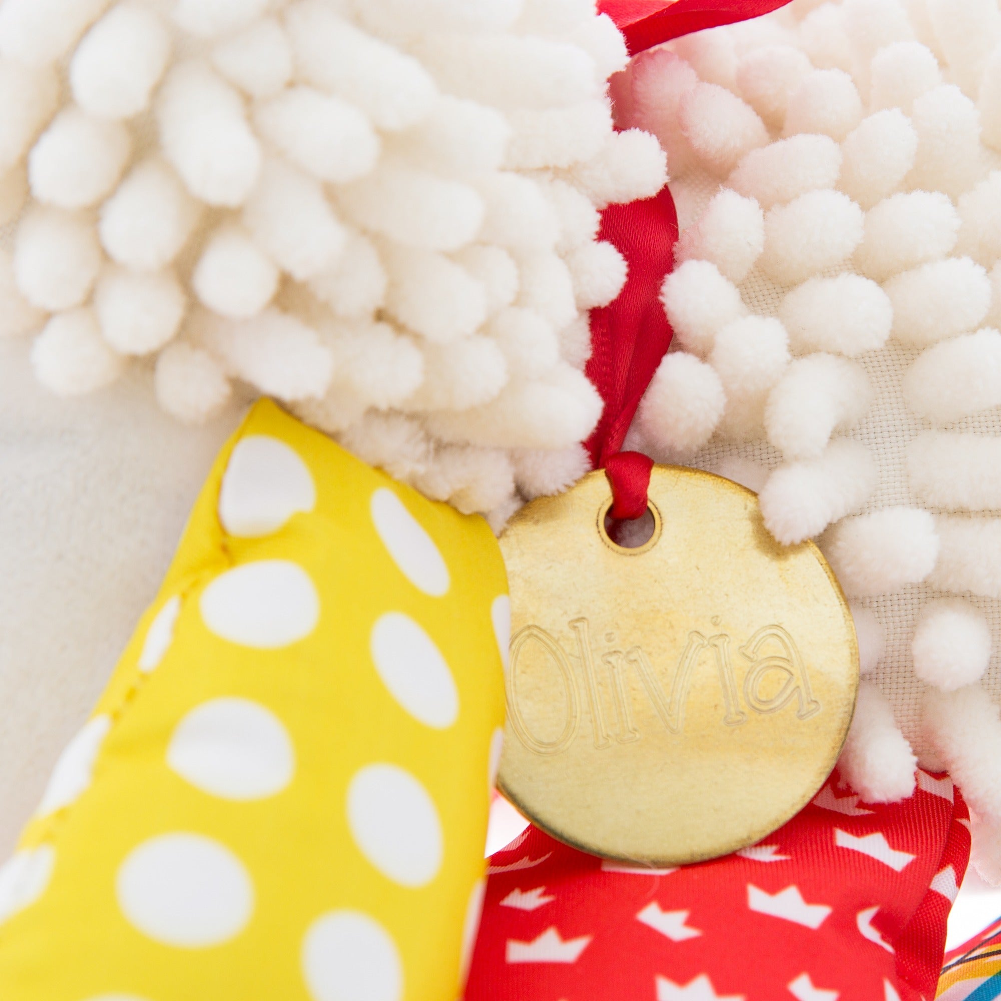 Louie The Lamb Personalized Prayer Buddy