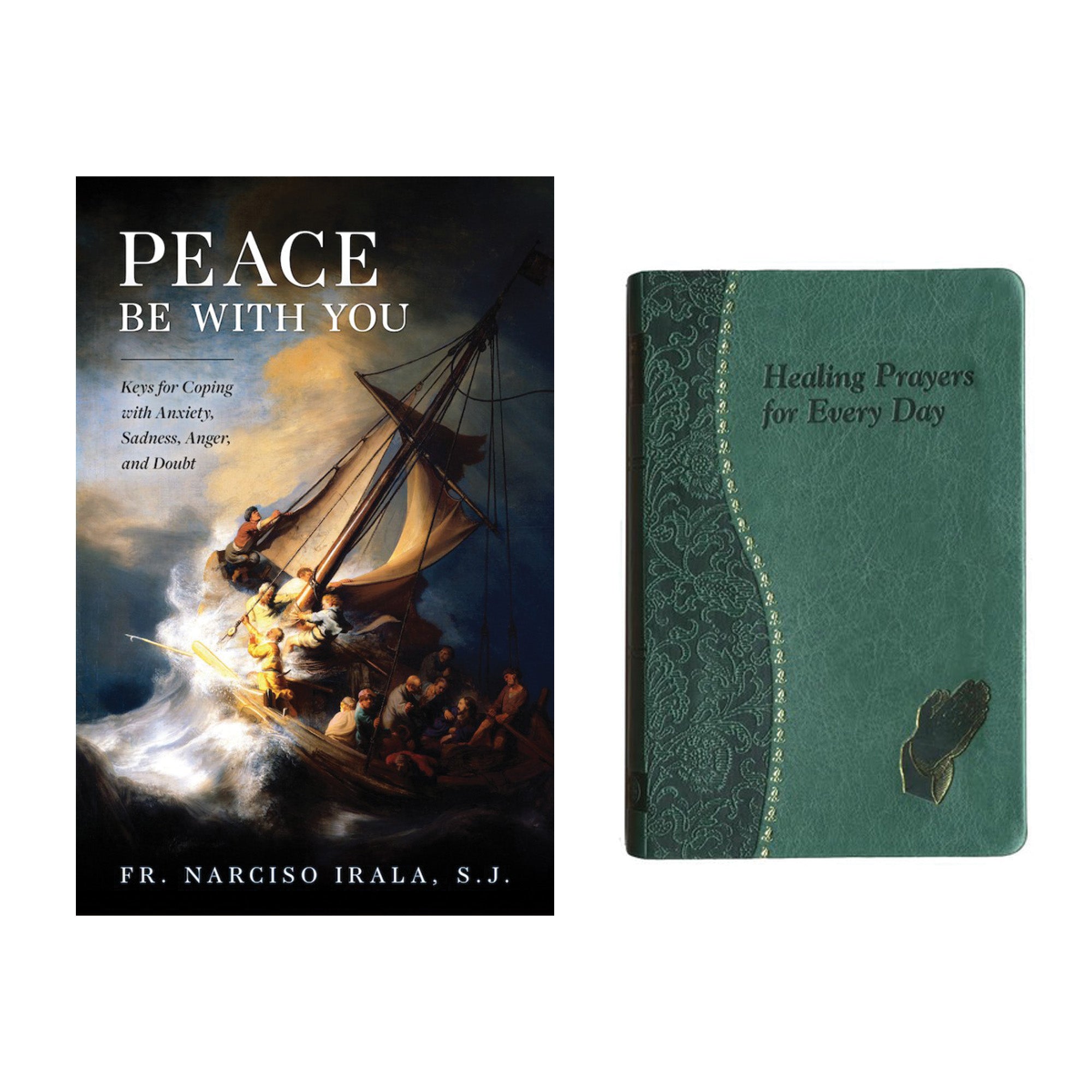 Peace Be with You: Keys for Coping with Anxiety, Sadness, Anger, and Doubt & Healing Prayers For Every Day (2 Book Set)