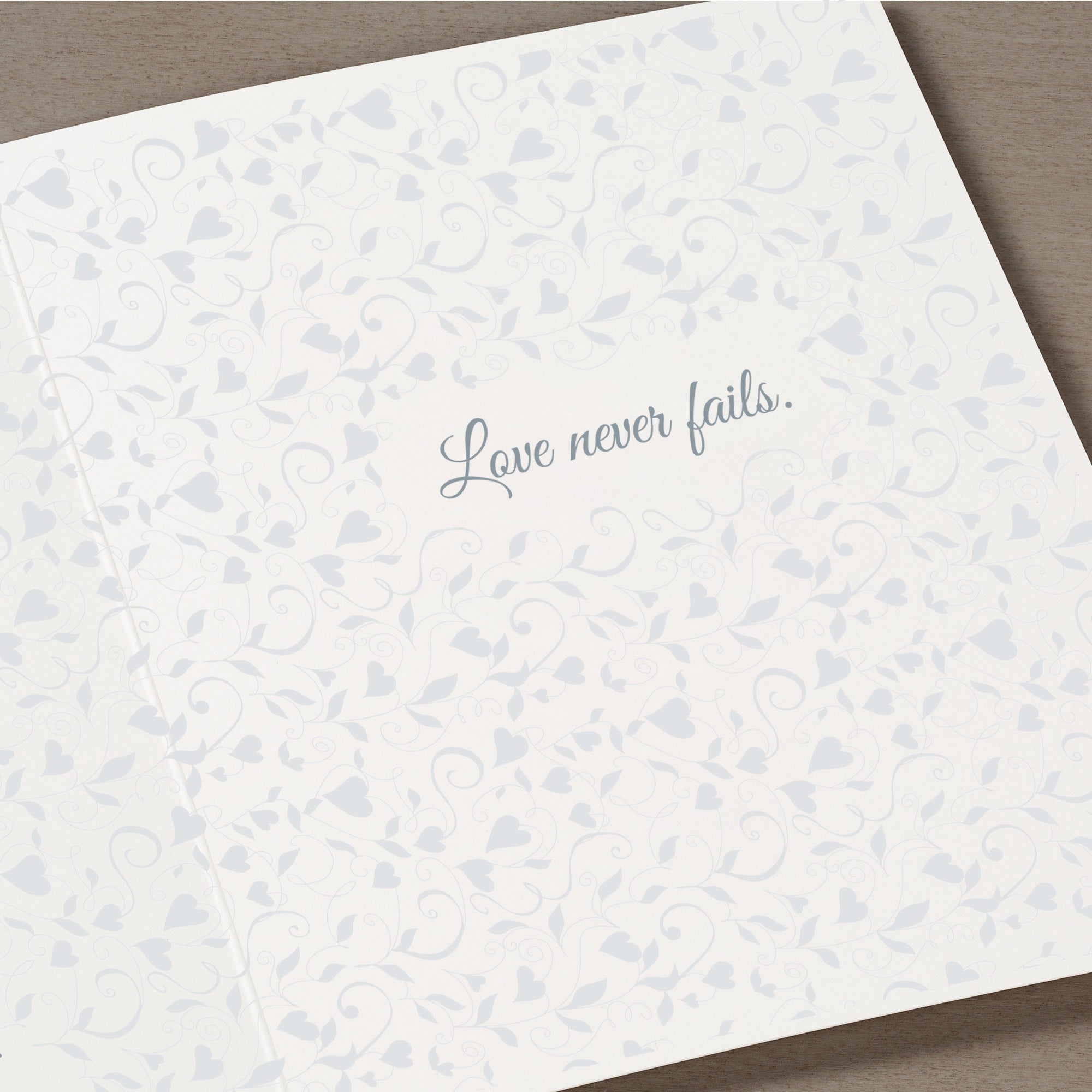 Love Is Patient Wedding Greeting Card