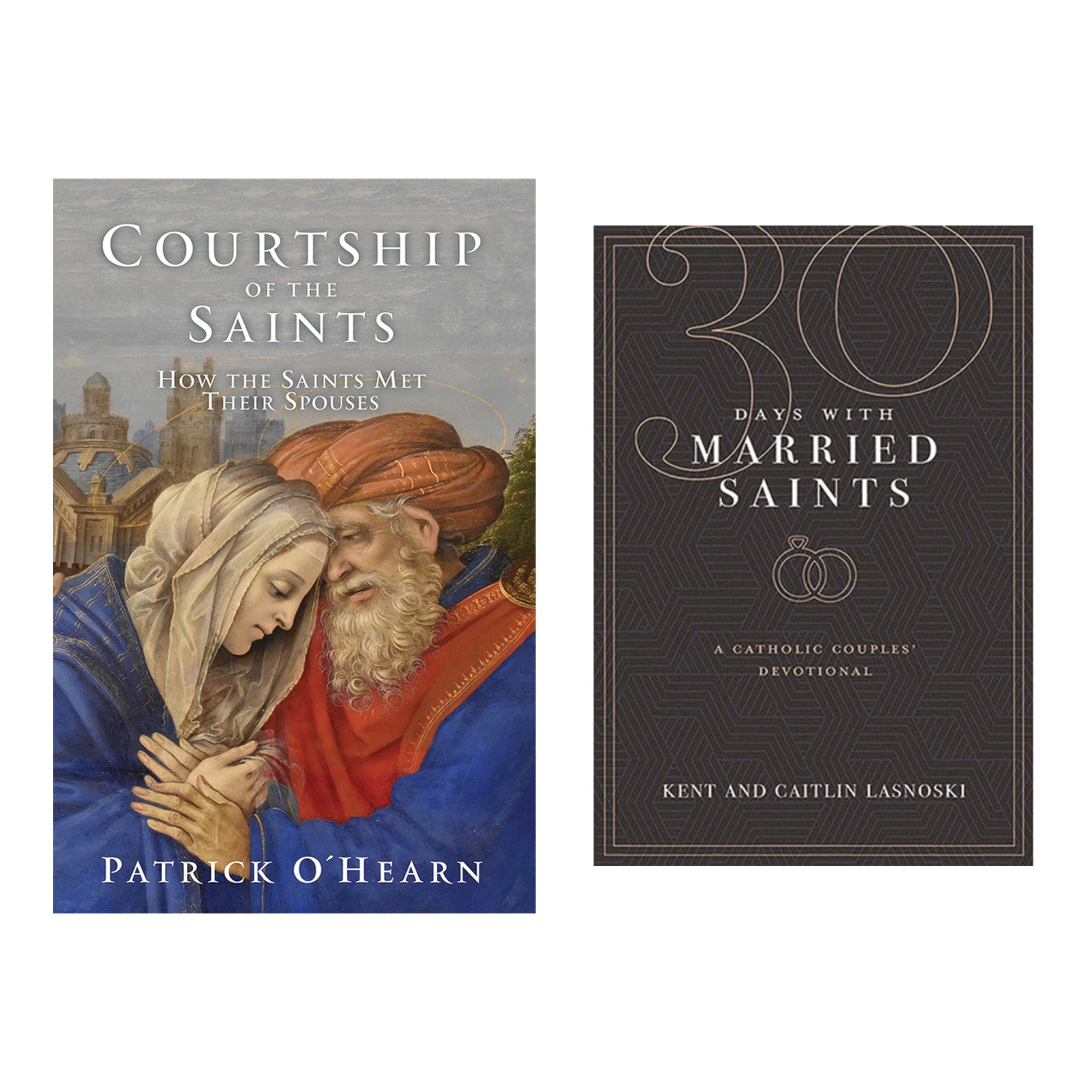 Courtship of the Saints: How the Saints Met their Spouses & 30 Days with Married Saints: A Catholic Couples' Devotional