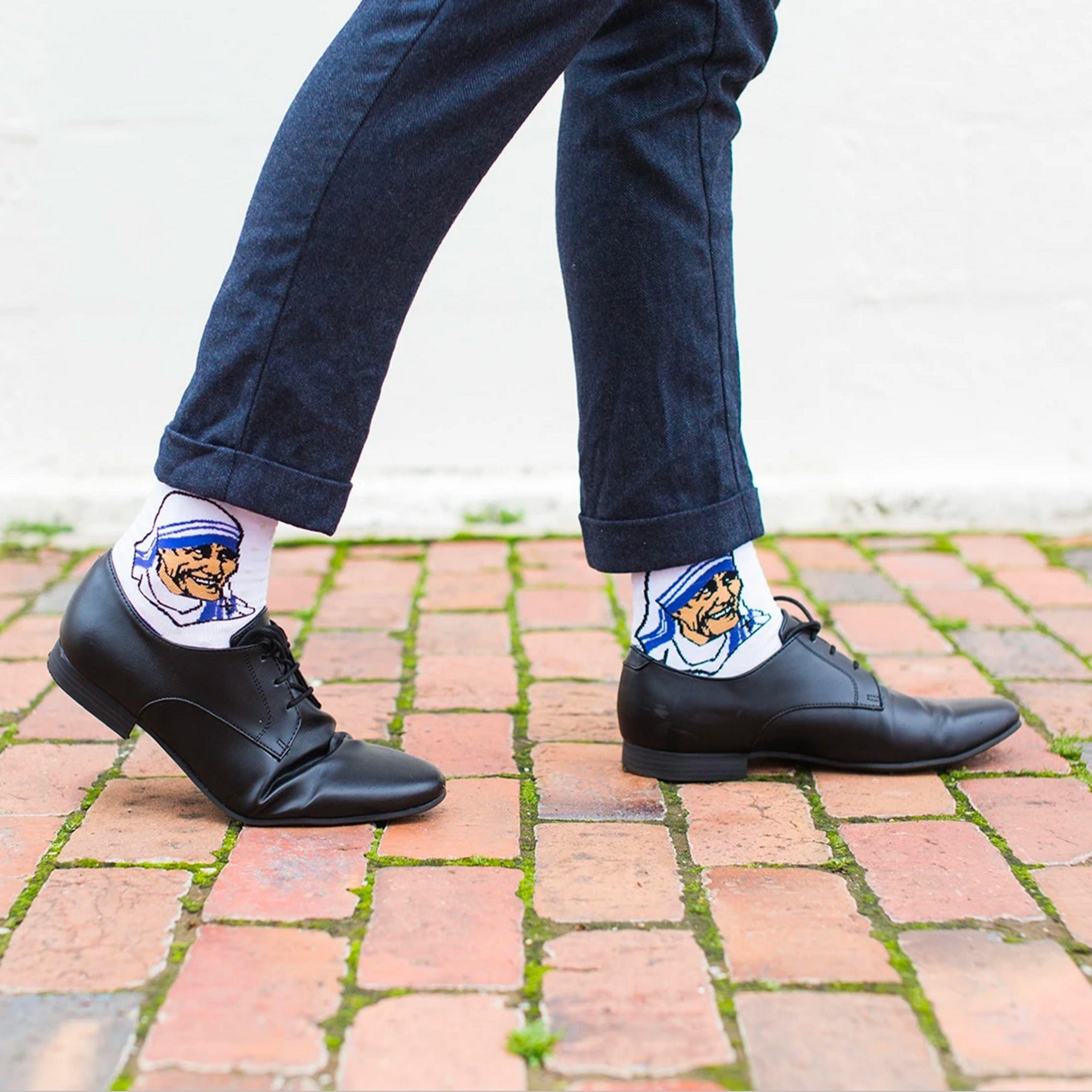 St. Teresa of Calcutta Socks - Adult