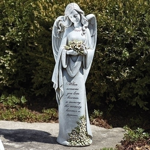 Treasured Memories Memorial Angel Garden Statue