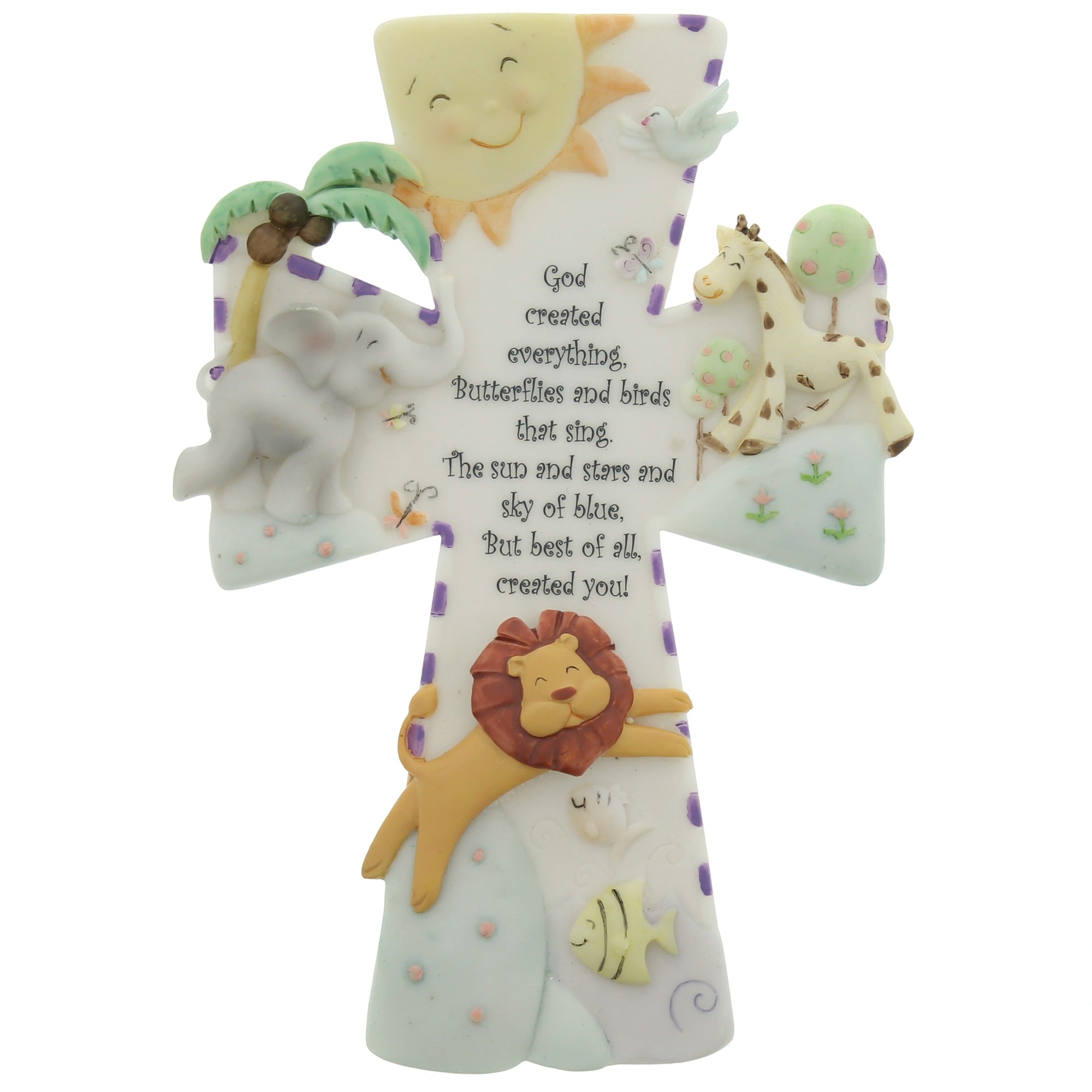 God Created Everything Cross