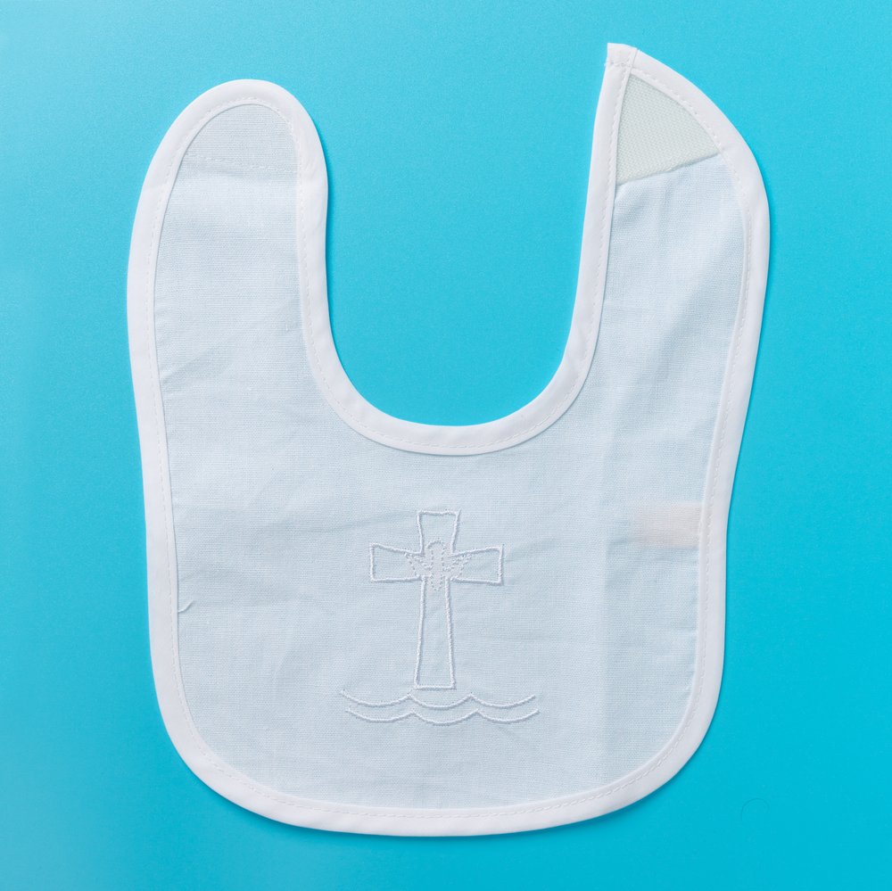 Water & the Spirit Baptismal Bib