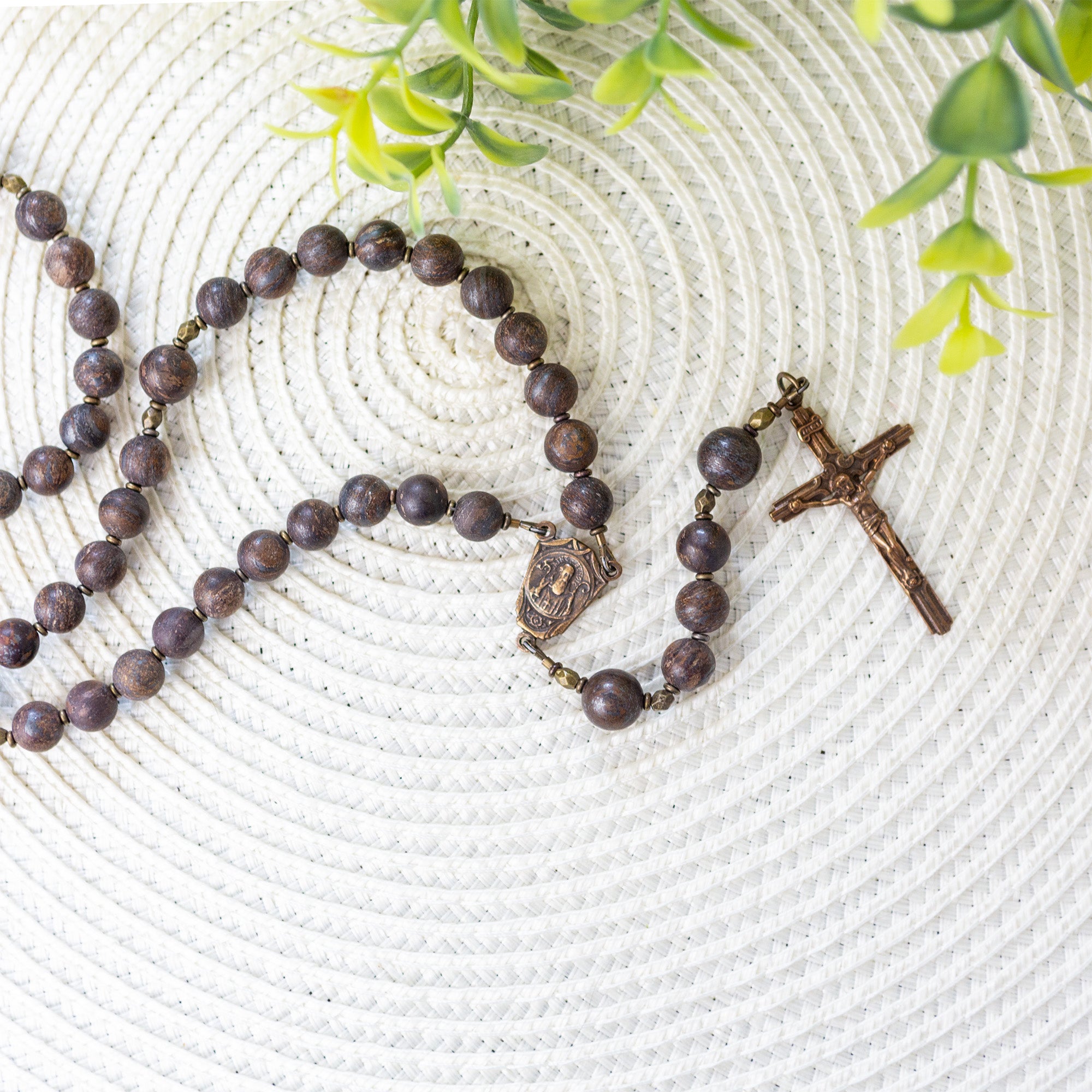 Bronzite St. Benedict Rosary