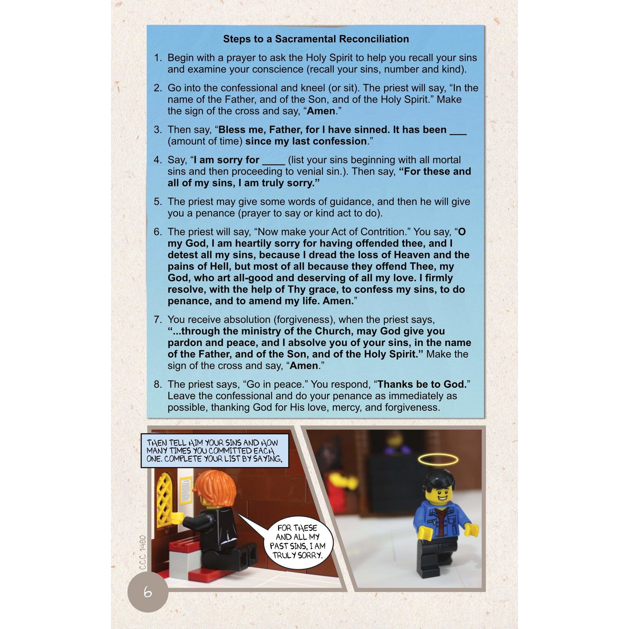 A Pocket Guide To Sacramental Reconciliation