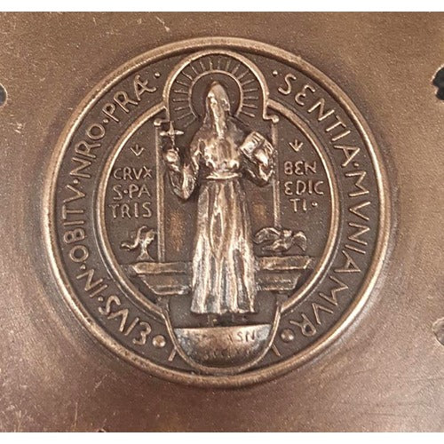 St. Benedict Crucifix Bronzed 7"