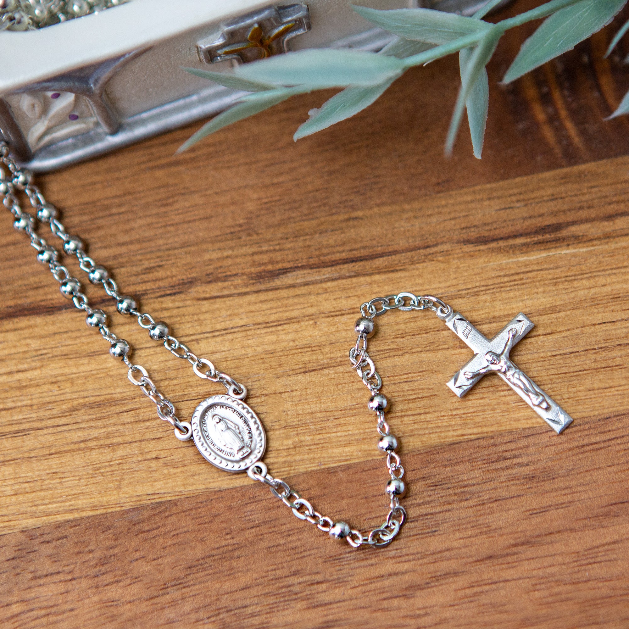 All Sterling Silver Rosary