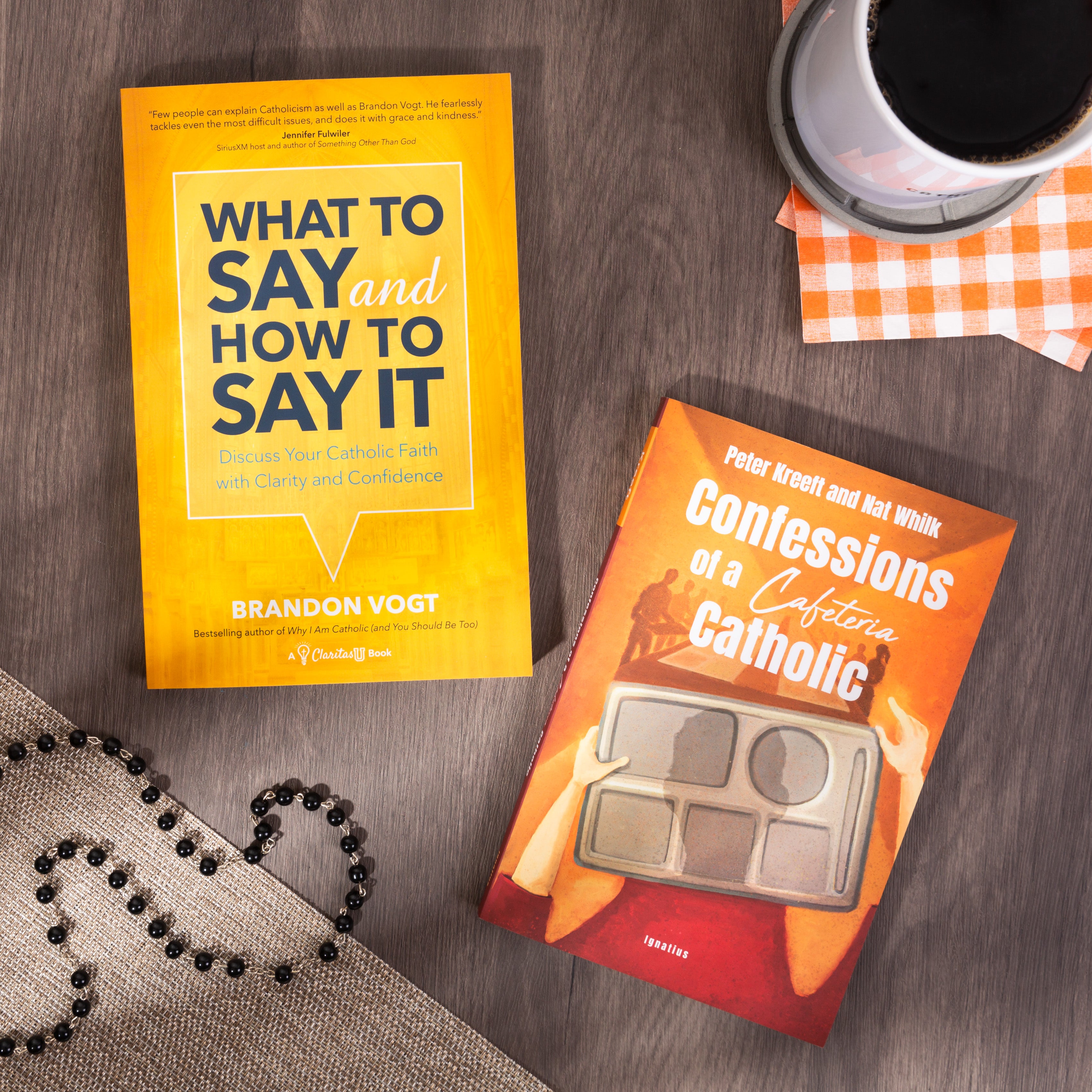 What to Say and How to Say It & Confessions of a Cafeteria Catholic (2 Book Set)