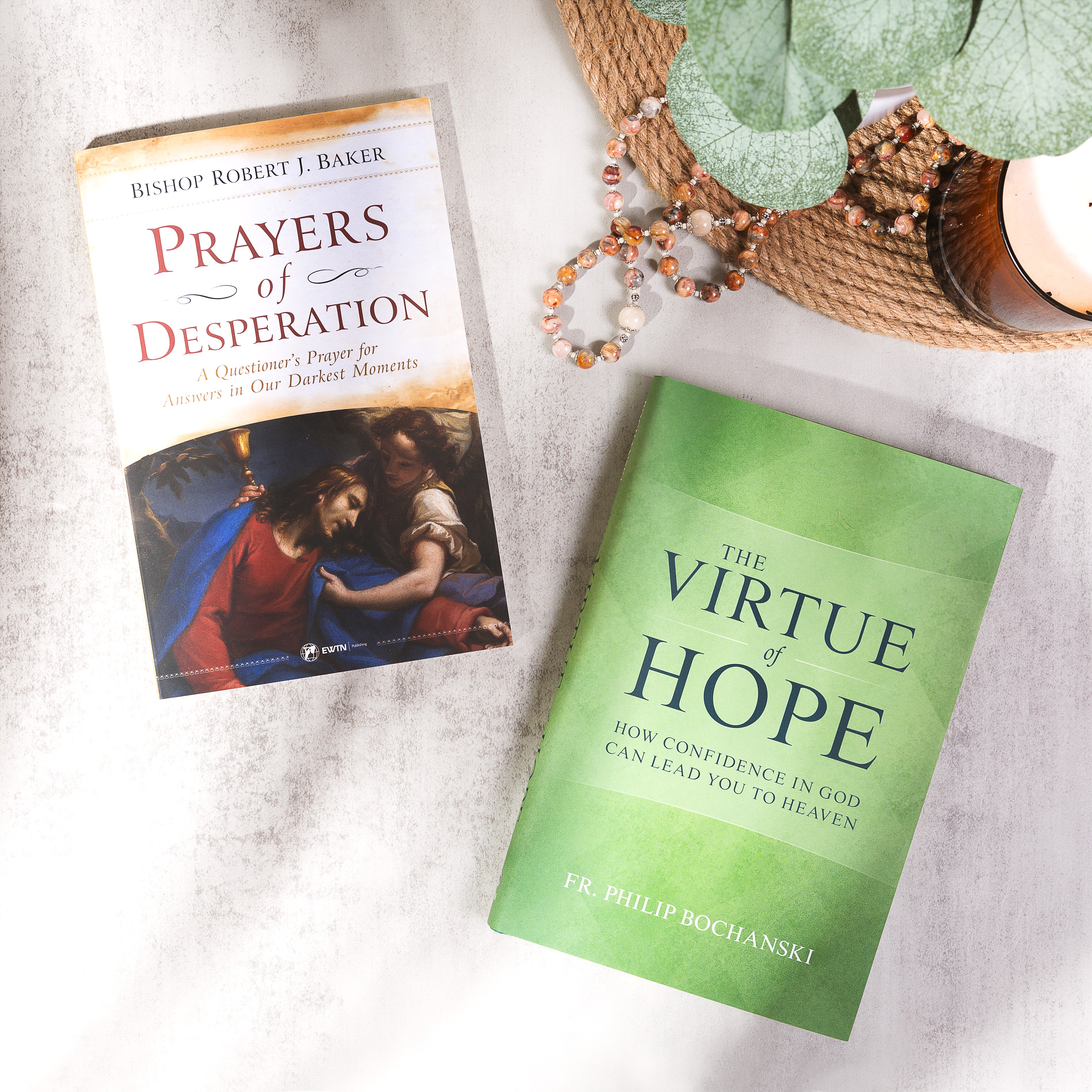 Prayers of Desperation: A Questioner's Prayer for Answers in our Darkest Moments & The Virtue of Hope - How Confidence In God Can Lead You to Heaven (2 Book Set)