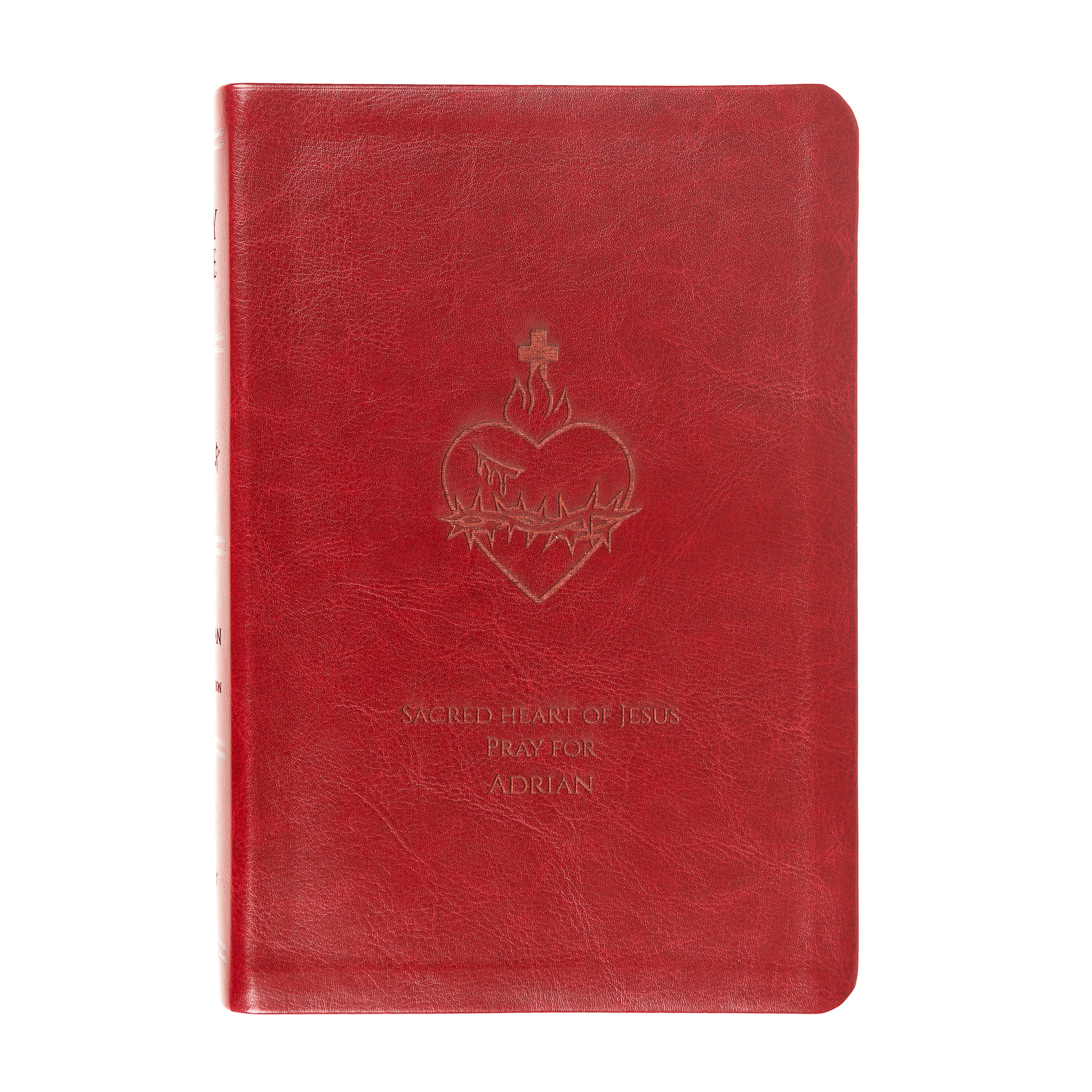 Personalized Sacred Heart of Jesus Bible