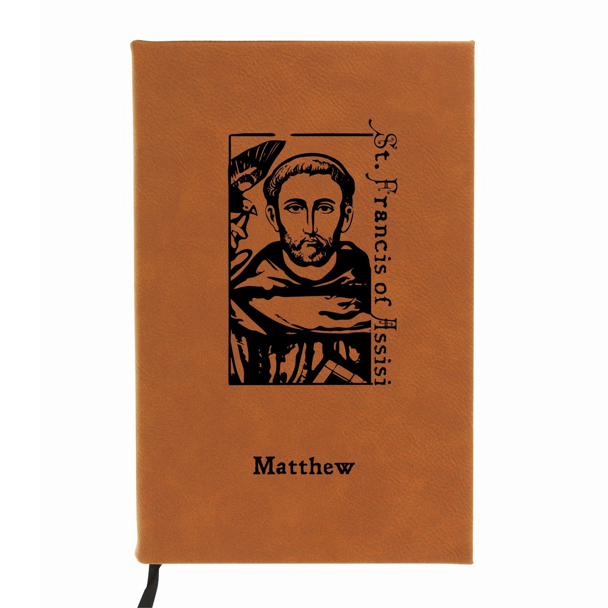 Personalized St. Francis Assisi Journal